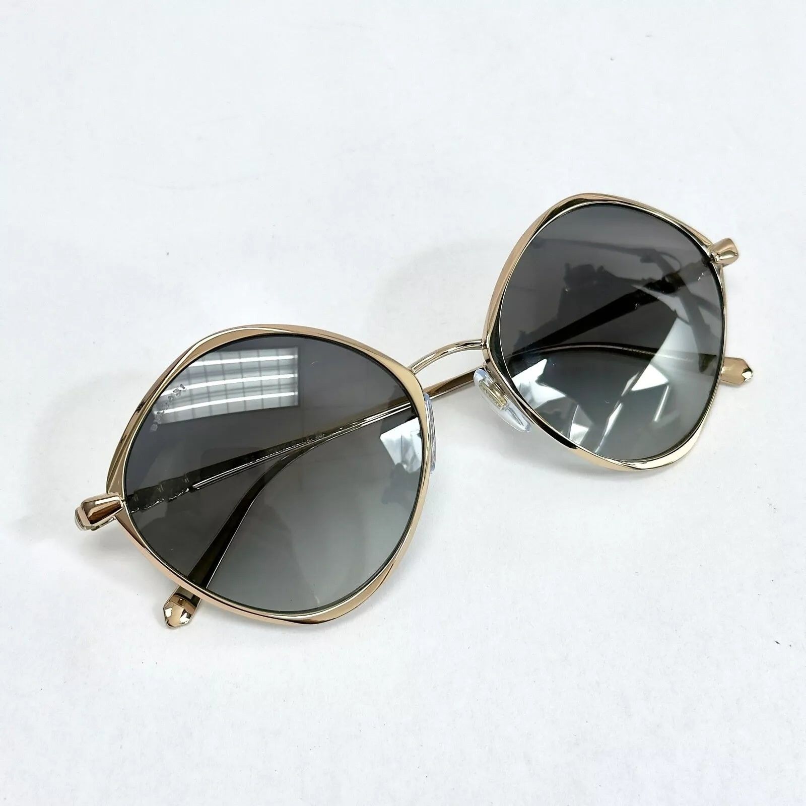 Bvlgari BVLGARI Le Gemme 6186 Rose Grau Round Sunglasses BV6186K Size ONE SIZE - 2 Thumbnail