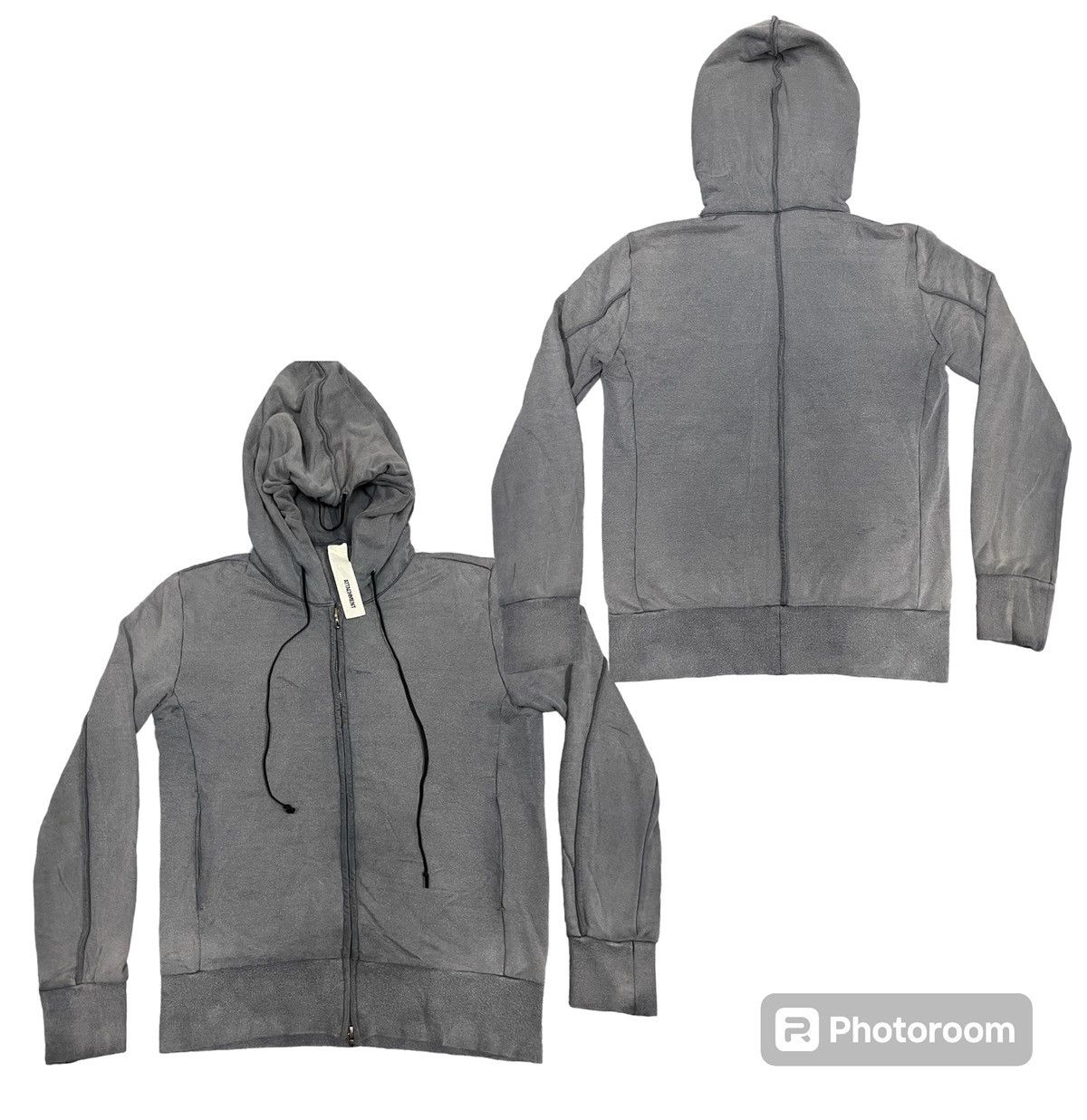 Attachment 90s ATTACHMENT HOODIE ZIPPER RARE DESIGN Size US S / EU 44-46 / 1 - 1 Thumbnail
