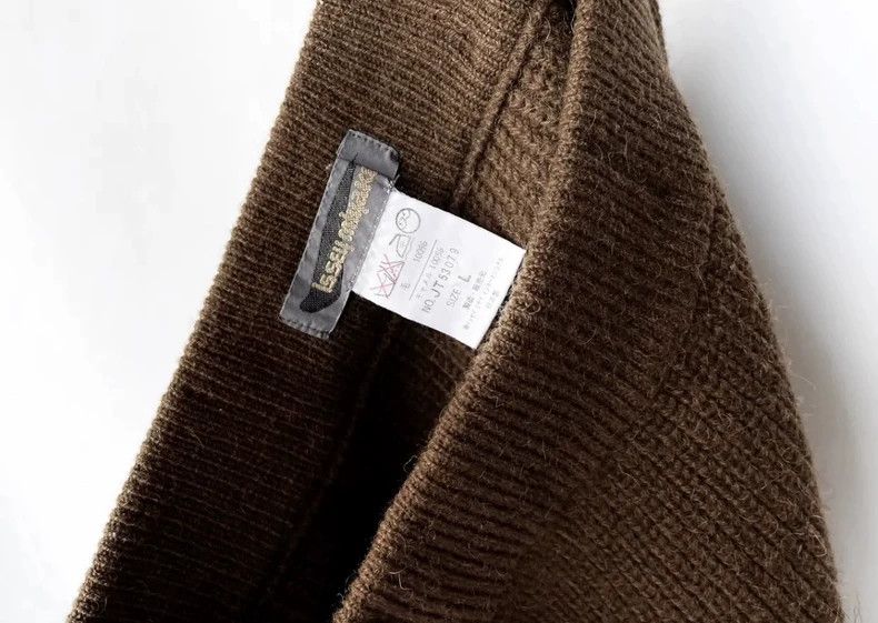 Issey Miyake issey miyake Camel wool knitted half skirt Size 42" / US 20 - 7 Thumbnail