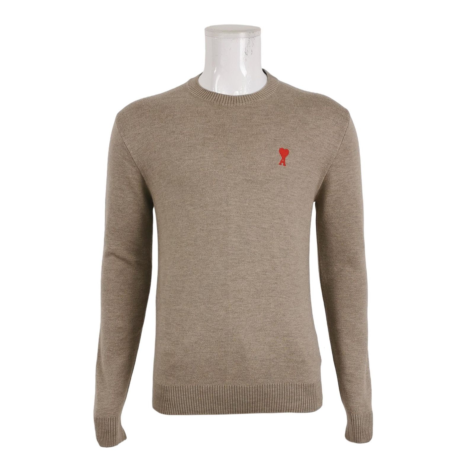 Louis Vuitton AMI Alexandre Mattiussi Wool Heart Round Neck Sweater L Size US L / EU 52-54 / 3 - 1 Thumbnail