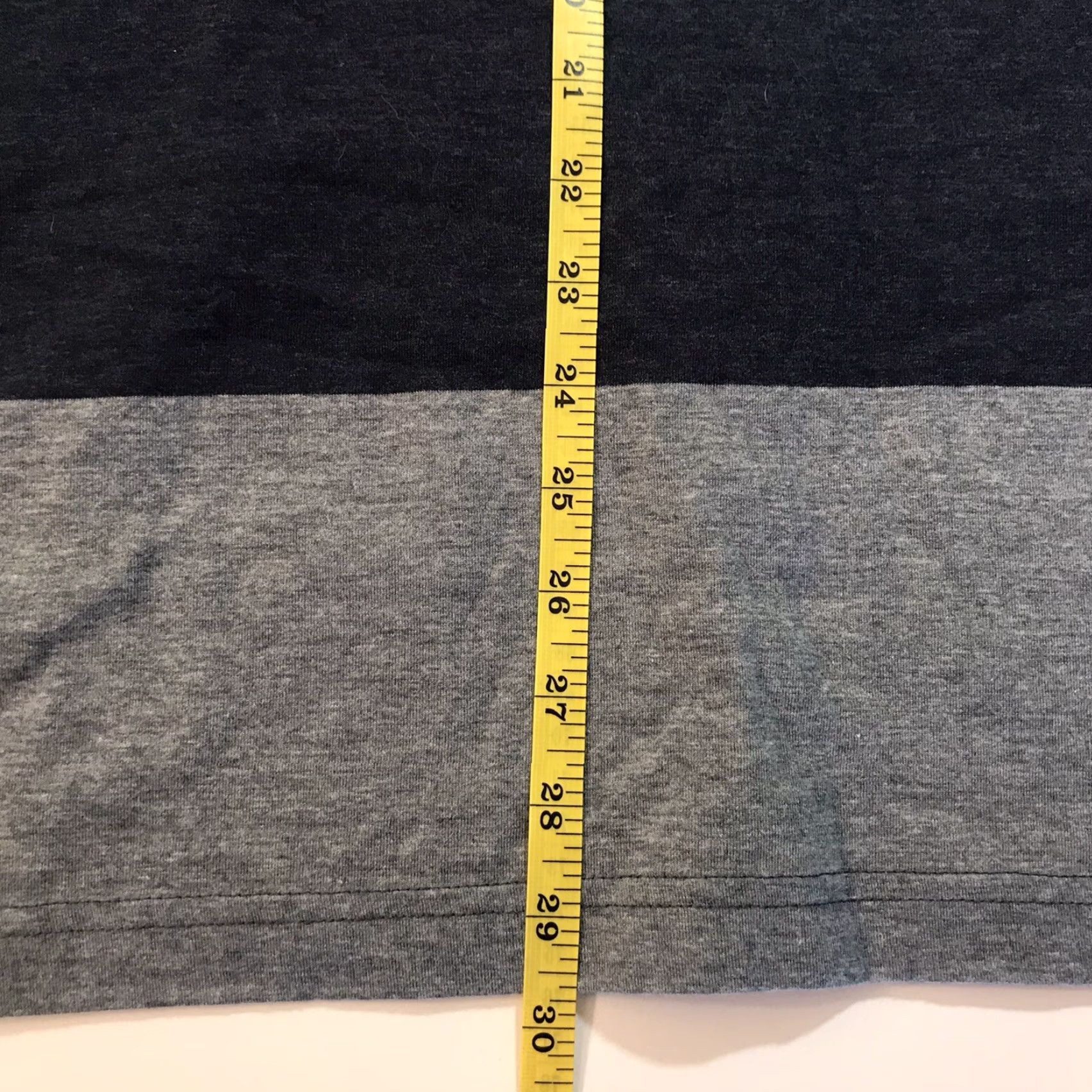 Levi's Levis Mens T Shirt Blue Gray Rugby Striped Short Sleeve Soft Vintage Look XXL Size US L / EU 52-54 / 3 - 8 Thumbnail