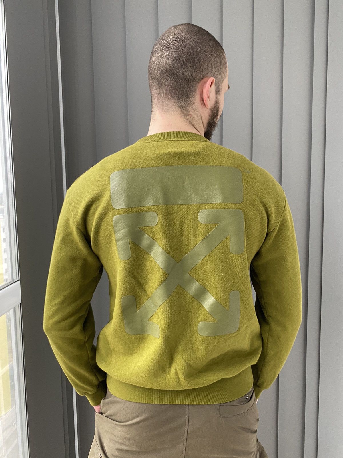 Off-White Off White Sweatshirt Big Logo Size US M / EU 48-50 / 2 - 1 Thumbnail