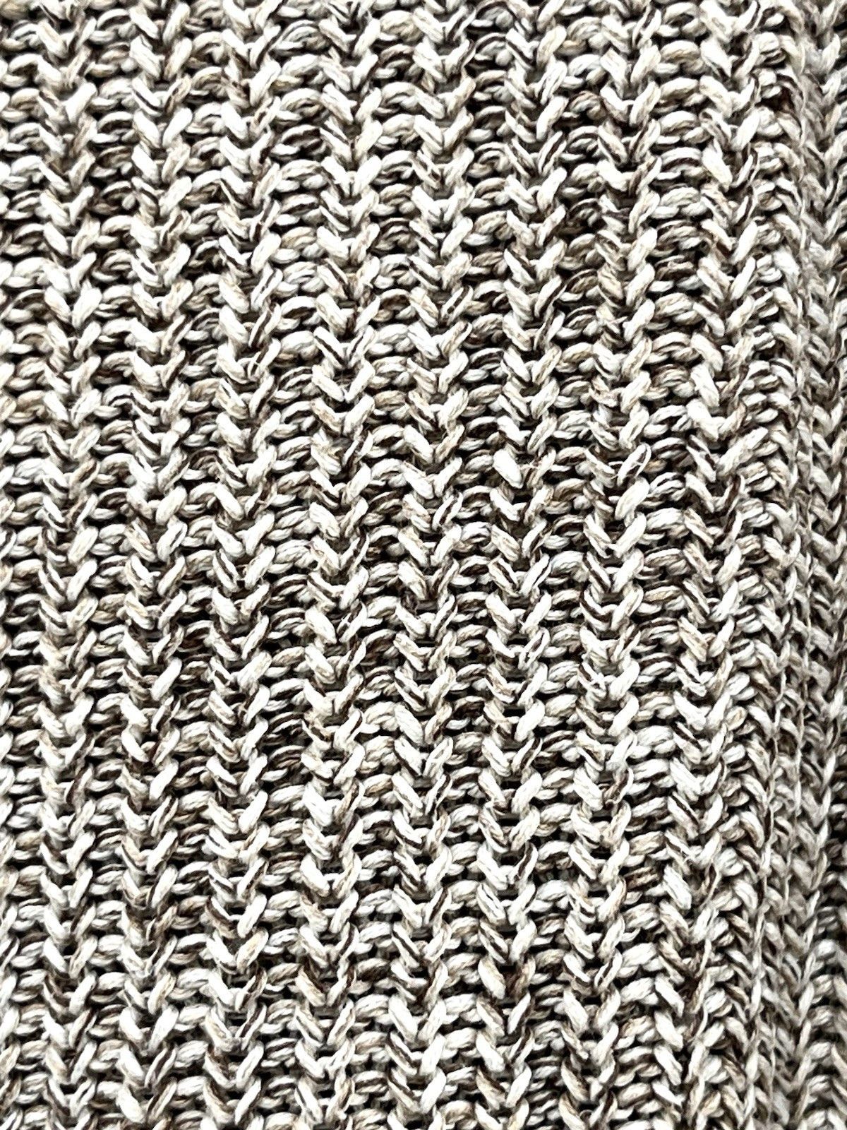 J.Crew J. Crew Sweater Mens Large Beige Crew Neck Knit Fisherman Size US L / EU 52-54 / 3 - 5 Thumbnail