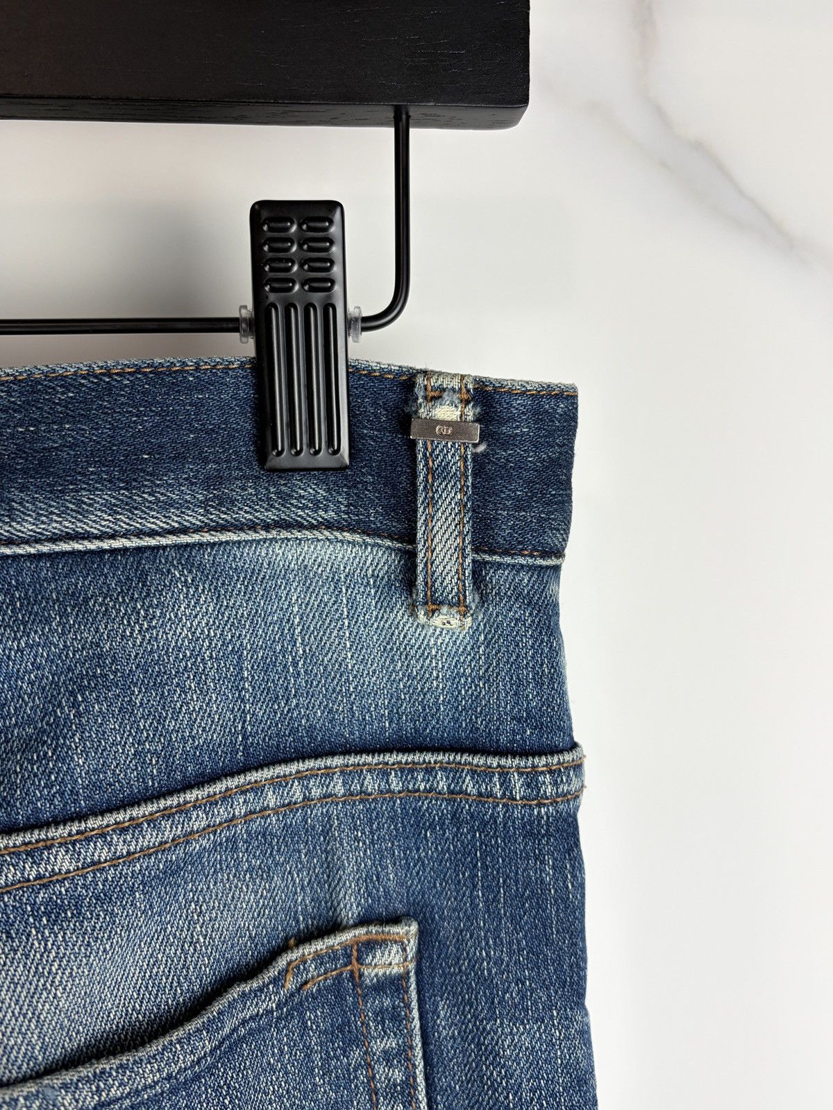 Dior AW11 Dior Homme My Darling Claymask Faded Jake Denim Jeans Size US 28 / EU 44 - 7 Thumbnail