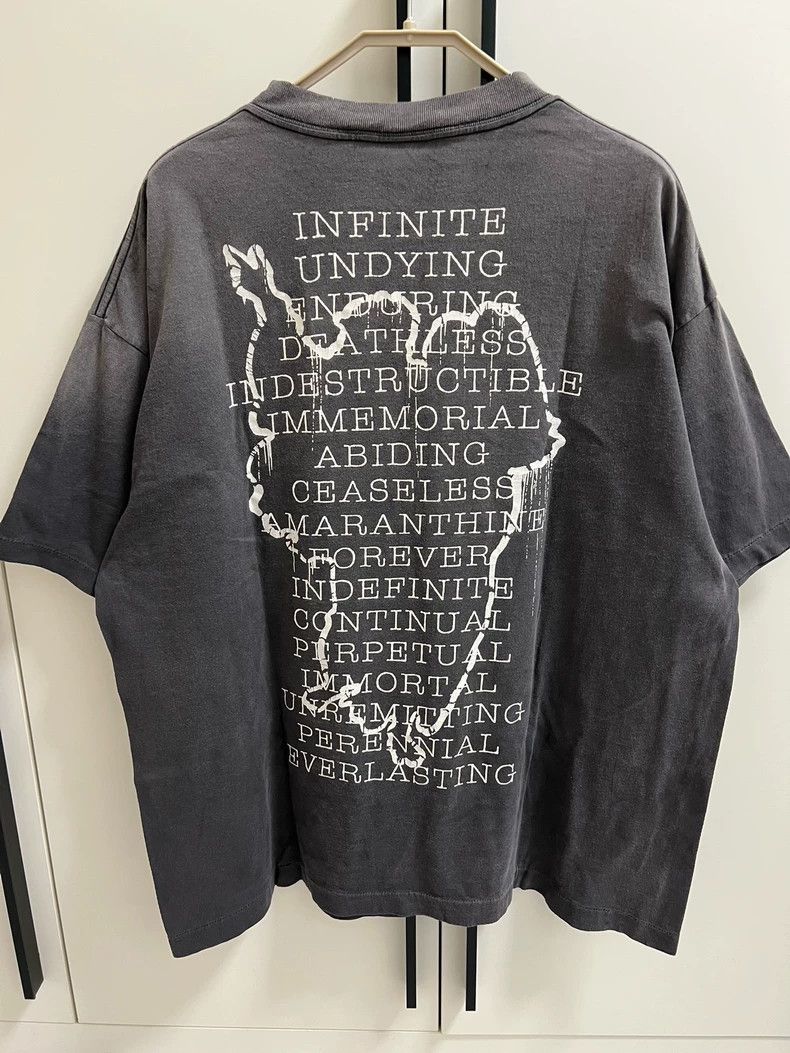 Saint Michael Saint Michael Jesus slogan made old retro short sleeves Size US XL / EU 56 / 4 - 2 Thumbnail
