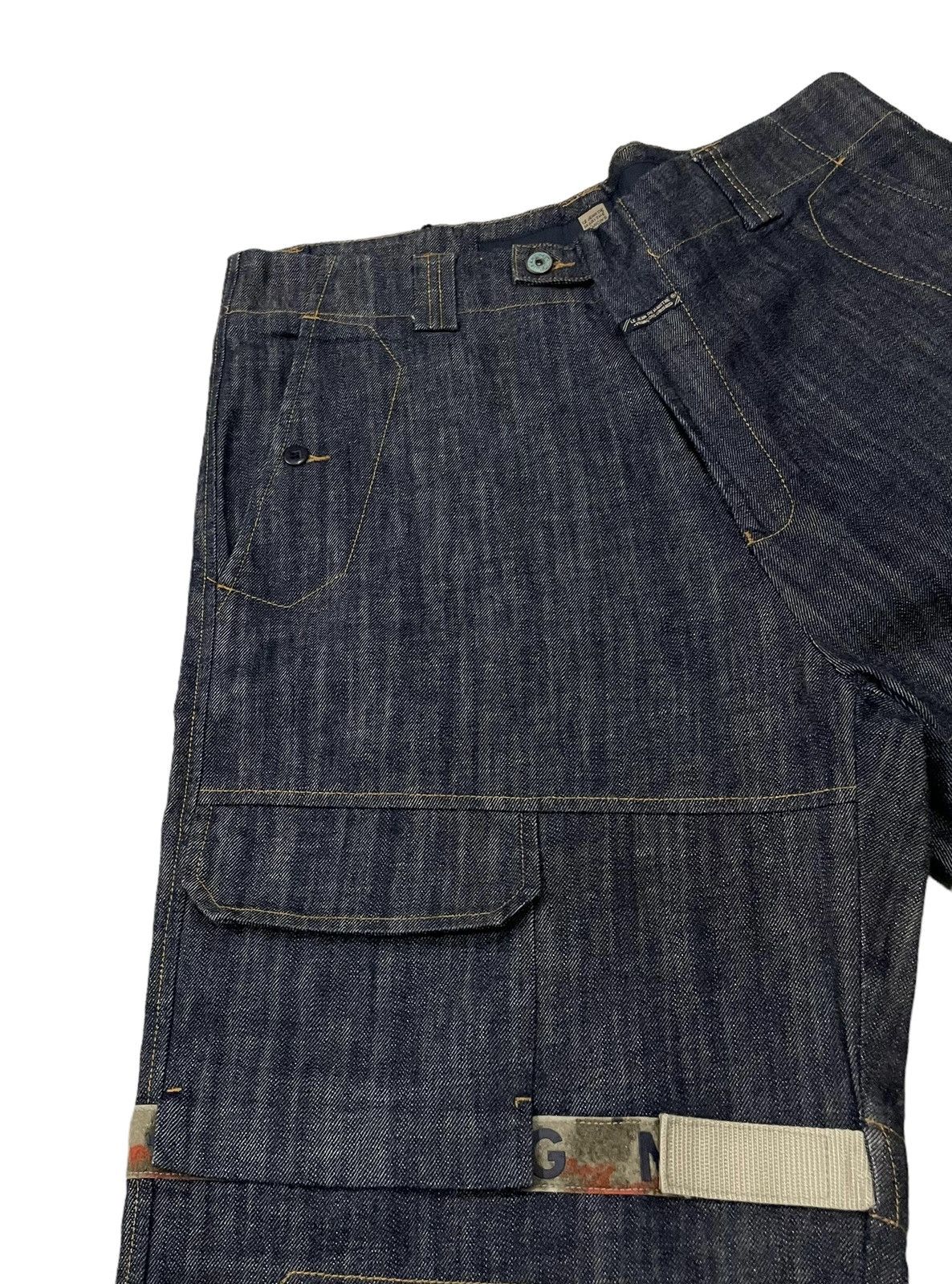 パンツ \"MARITHE FRANCOIS GIRBAUD\" Bondage Pants marithe francois girbaud denim bondage pants - ASYM