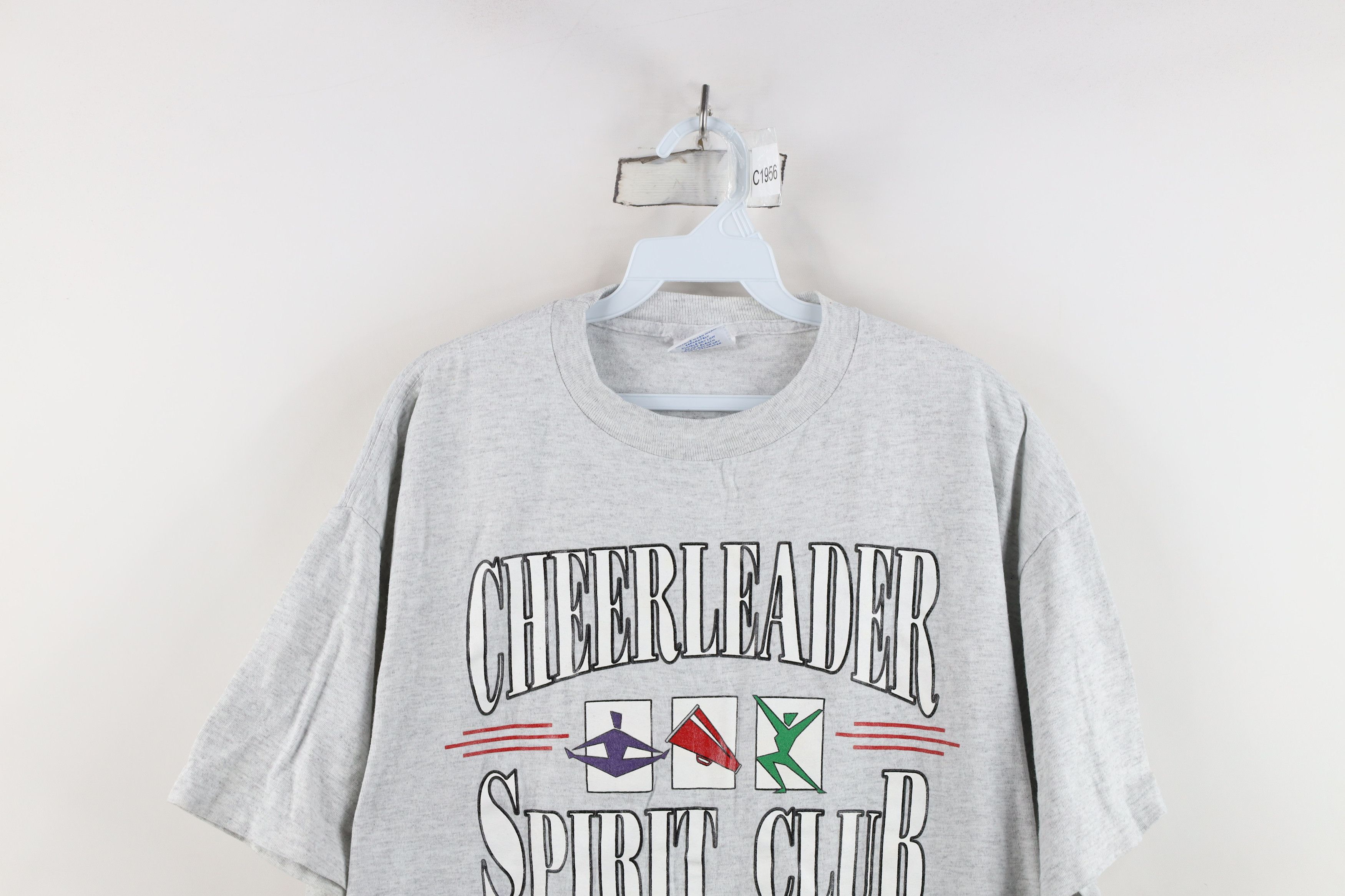 Vintage Vintage 90s Streetwear Cheerleader Spirit Club T-Shirt USA Size XL / US 12-14 / IT 48-50 - 2 Thumbnail