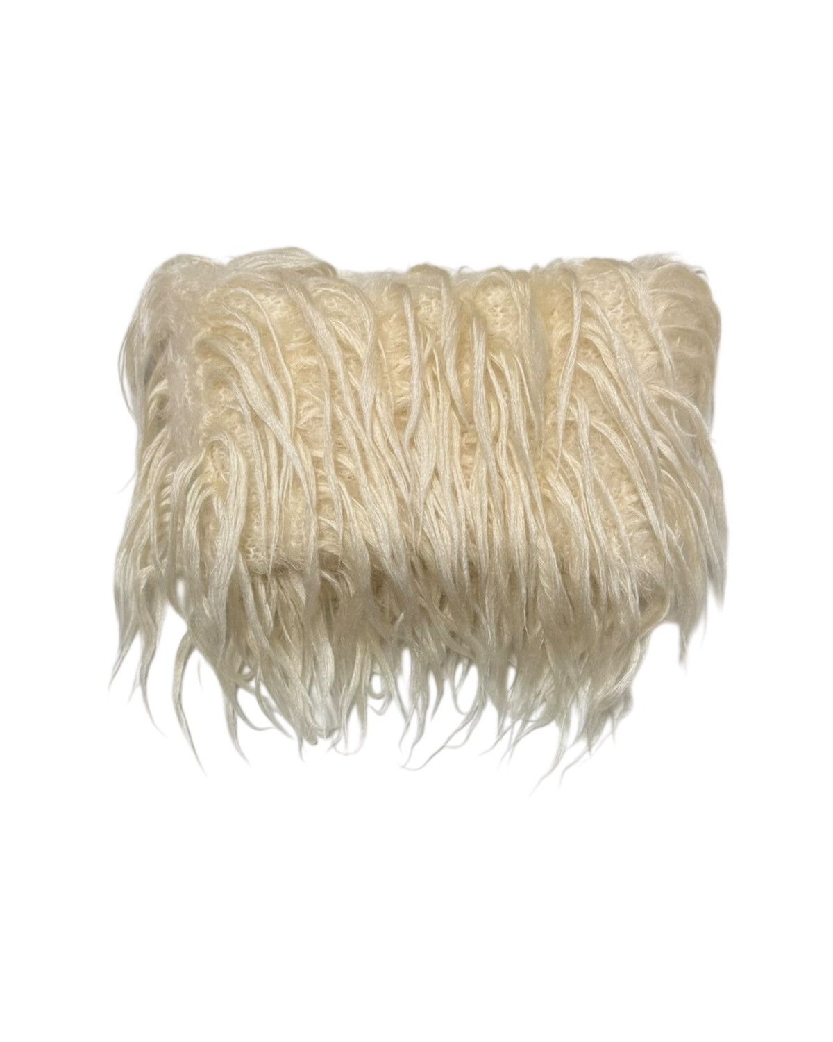 Issey Miyake ISSEY MIYAKE Fall Winter 2018 Shaggy Mohair Neck Warmer Size ONE SIZE - 1 Thumbnail