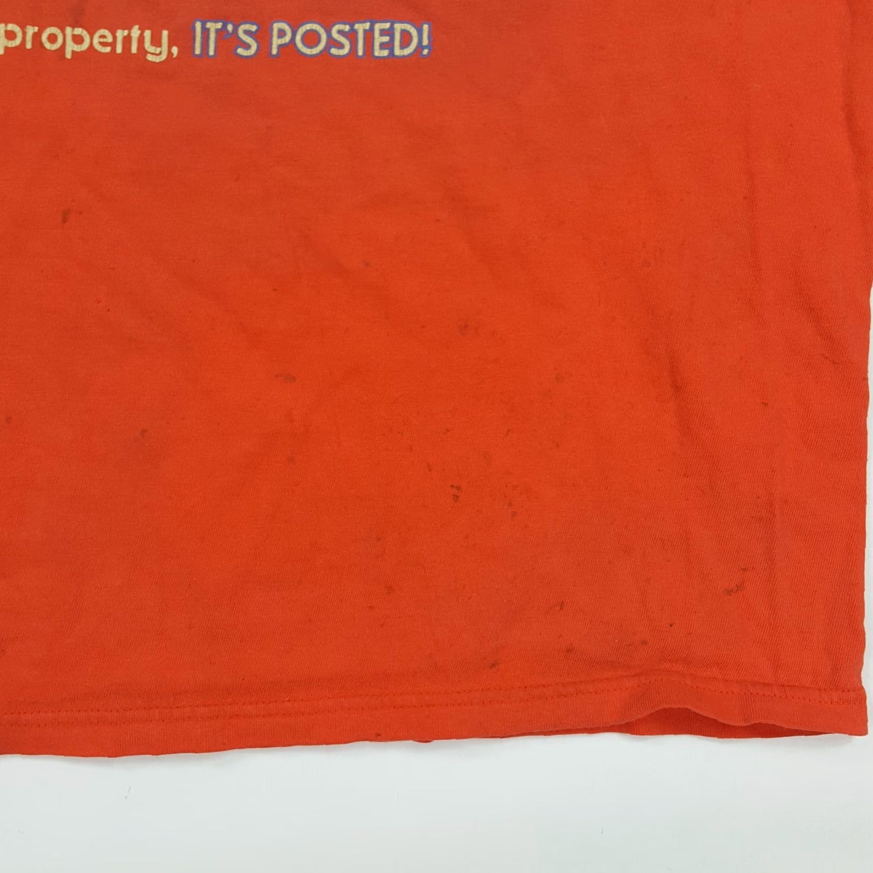 Hunter VTG Jeff Foxworthy Redneck Hunter T-Shirt Men XL Orange Distressed Deer Retro Hunting 90s Y2K Graphic Print Shirt Size US XL / EU 56 / 4 - 6 Thumbnail