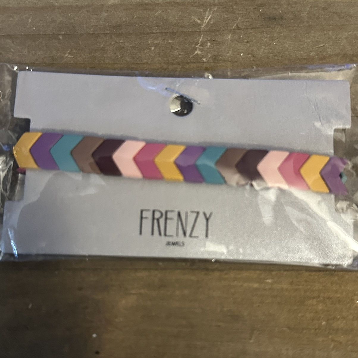 Other Frenzy multicolor chevron bead bracelet Size ONE SIZE - 4 Thumbnail
