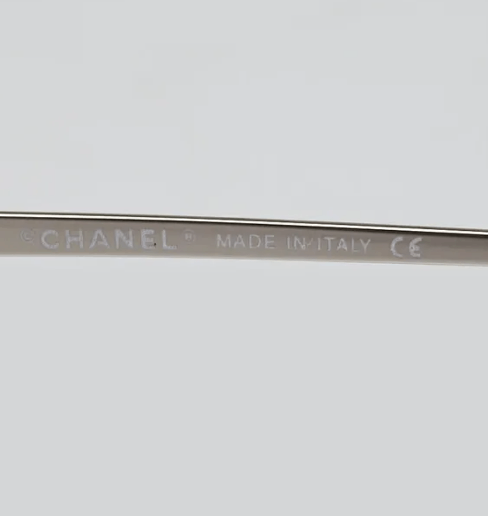 Chanel CHANEL Sunglasses 4017-D Mask Rimless Rhinestone Vintage Size ONE SIZE - 11 Thumbnail