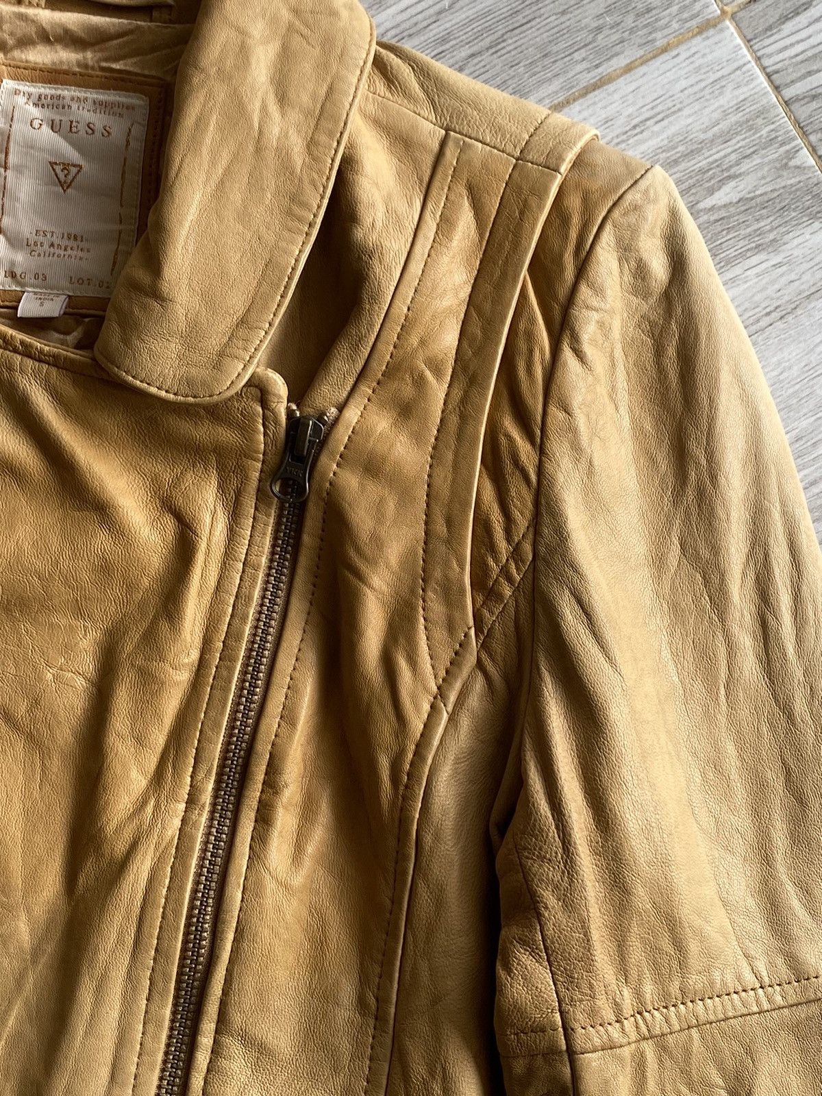 Guess Guess Leather Jacket Size S Size S / US 4 / IT 40 - 9 Thumbnail