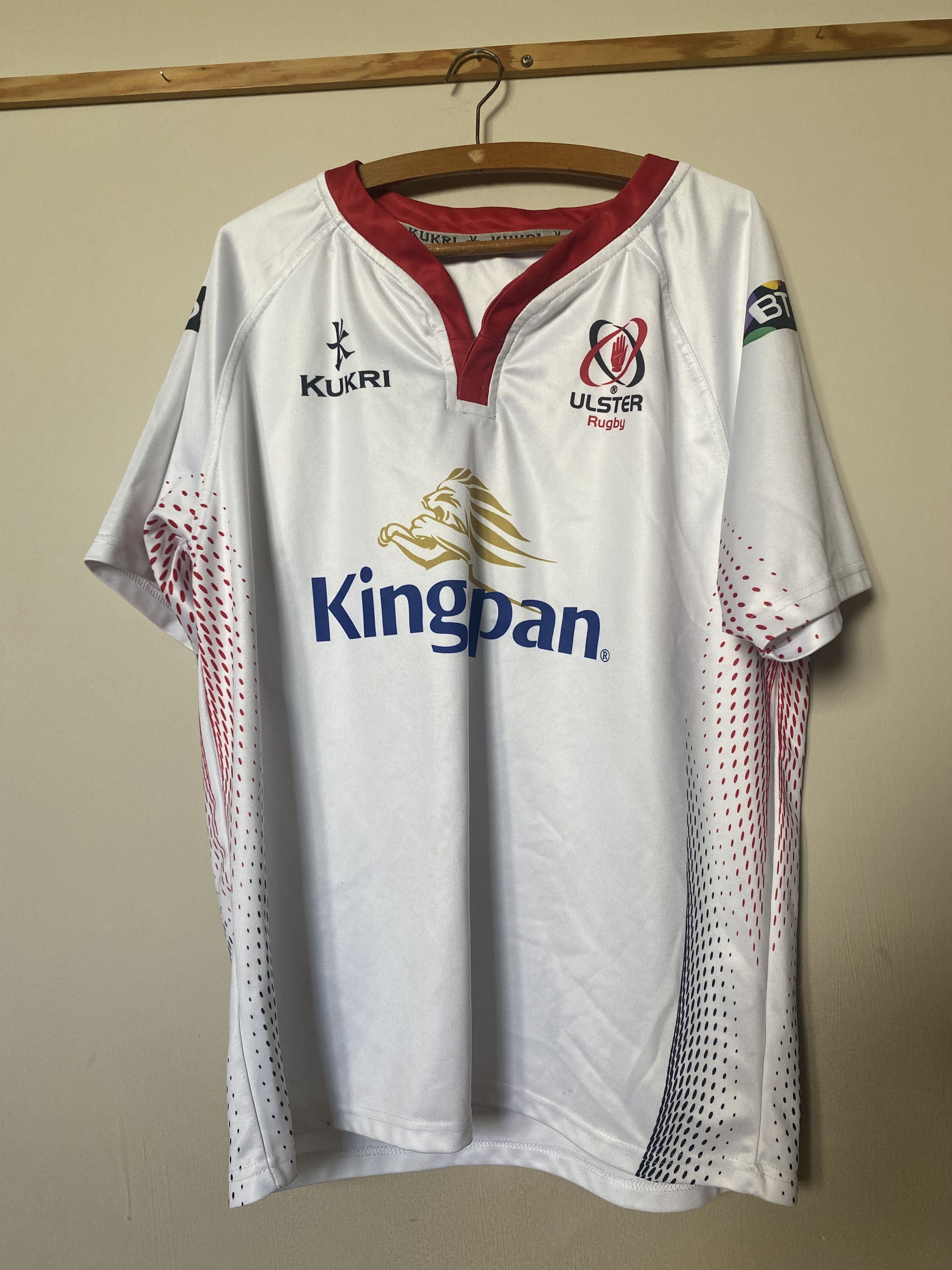 Other ULSTER RUGBY Kukri shirt 2015 - 2016 - L - UNIQUE Size US L / EU 52-54 / 3 - 1 Thumbnail