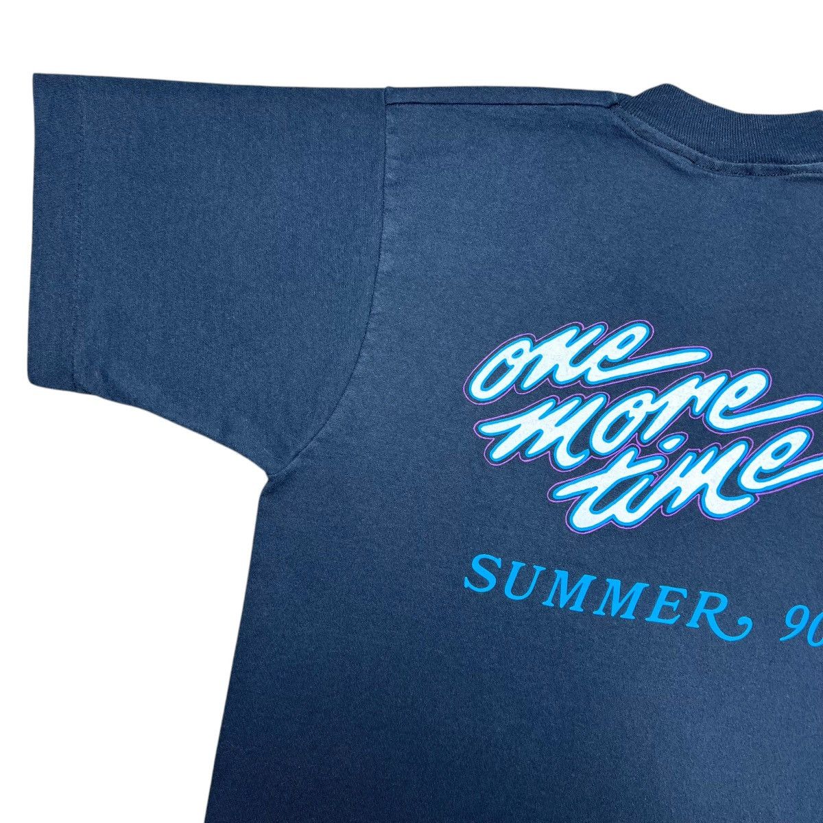 Vintage Vtg 1990 White Line Express One More Time Country Music Tee Size US M / EU 48-50 / 2 - 9 Thumbnail