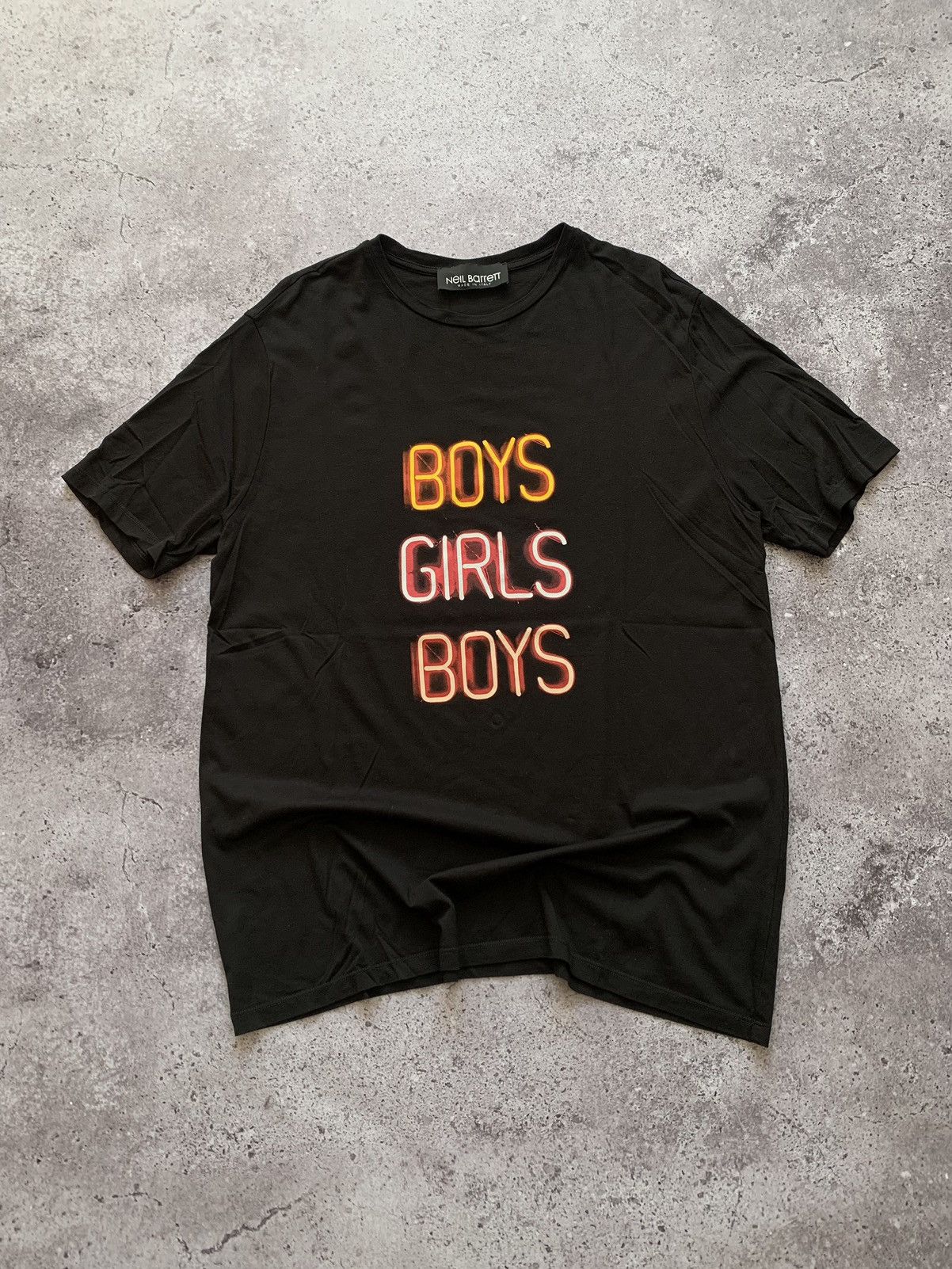 Neil Barrett 🔥NEIL BARRET BOYS GIRLS BOYS T-SHIRT Size US M / EU 48-50 / 2 - 1 Thumbnail