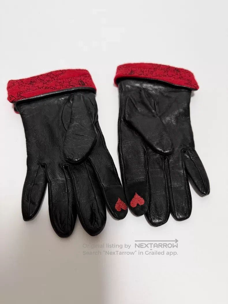 Vivienne Westwood Vivienne Westwood Finger Heart Gloves Leather Gloves Size ONE SIZE - 7 Thumbnail