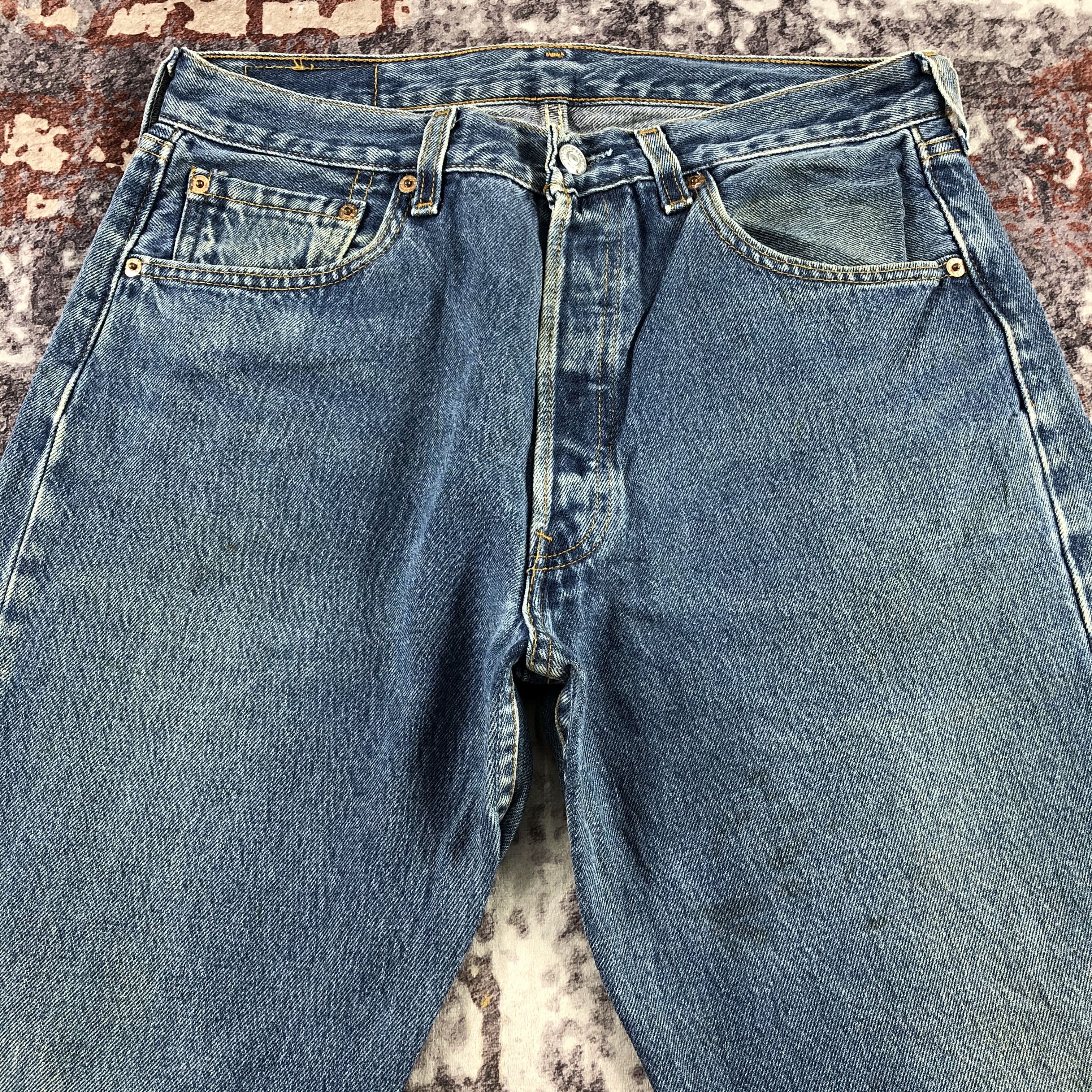 Levi's × Vintage Vintage 90s Levis 501 Jeans-JM3050 Size US 31 - 3 Thumbnail
