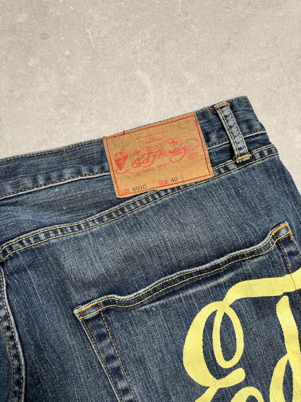 Ed Hardy Ed Hardy Baggy Jeans XL Vintage streetwear y2k Size US 40 / EU 56 - 5 Thumbnail