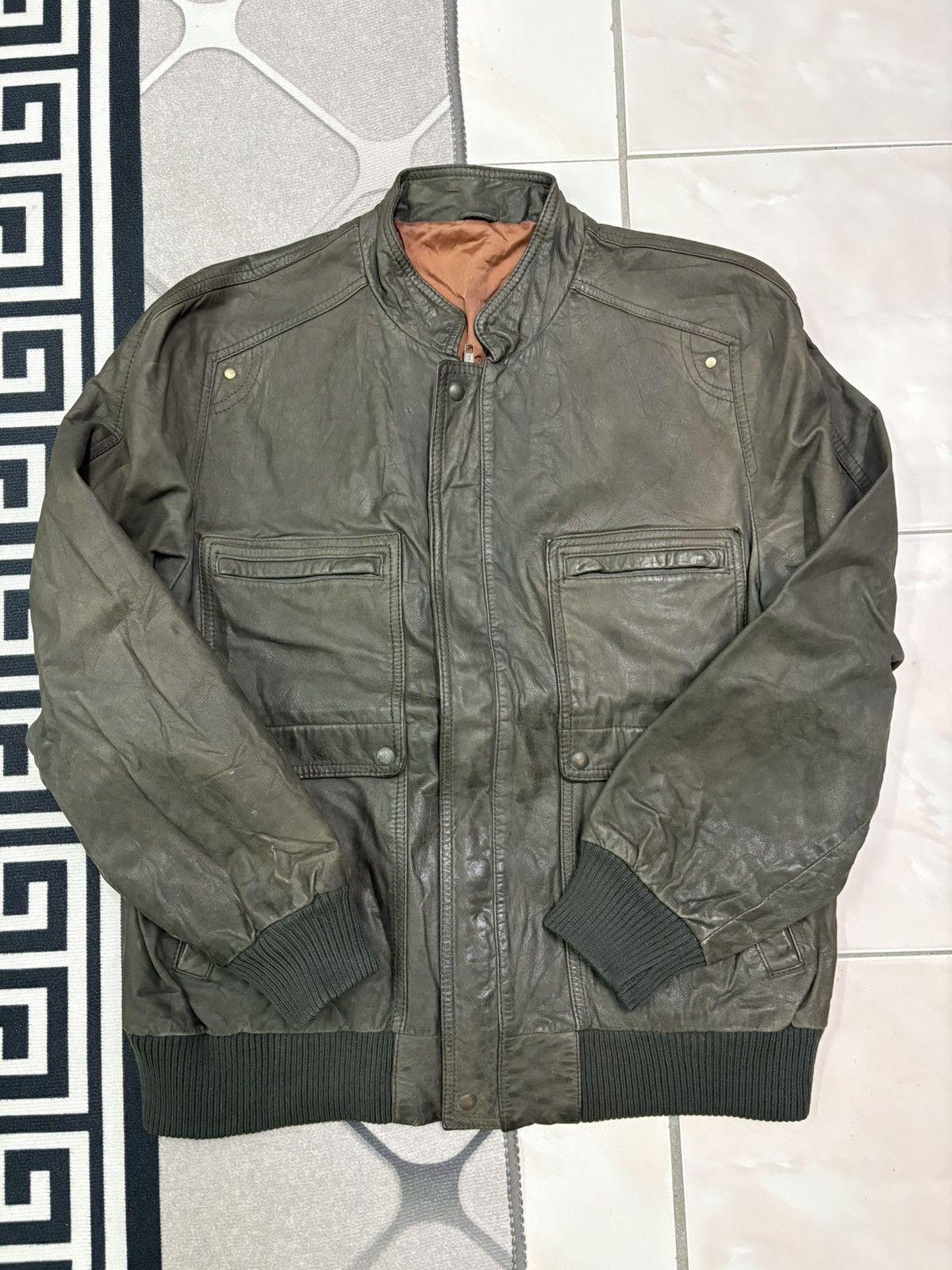 Other Granvalta leather jacket Size US M / EU 48-50 / 2 - 1 Thumbnail