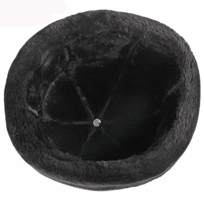 Other Thick Outdoor Warm Winter Russian Hat 57cm and 59cm Size ONE SIZE - 5 Thumbnail