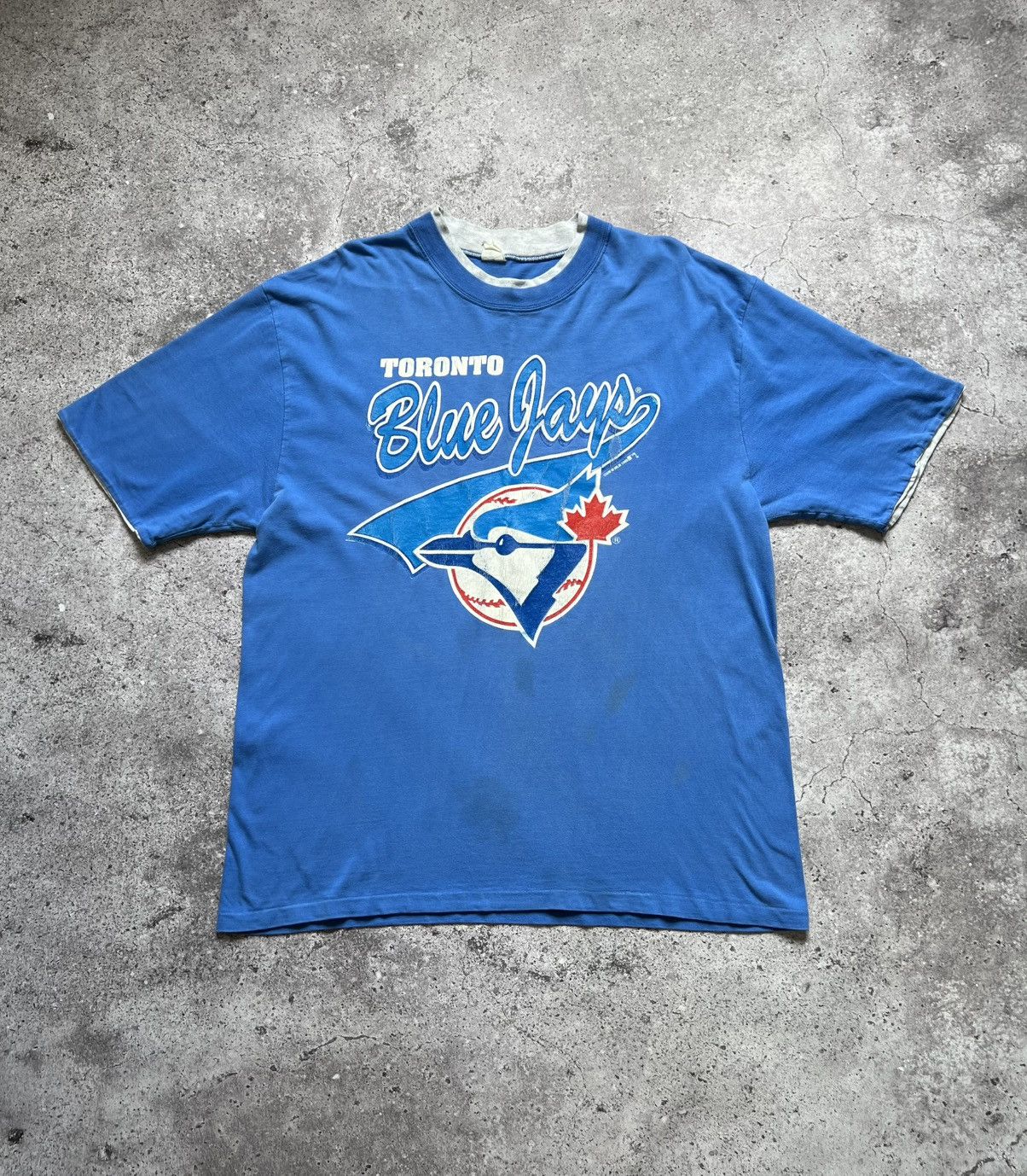 MLB Vintage 90s Toronto Blue Jays MLB Baseball Tee Shirt Size US XL / EU 56 / 4 - 1 Thumbnail