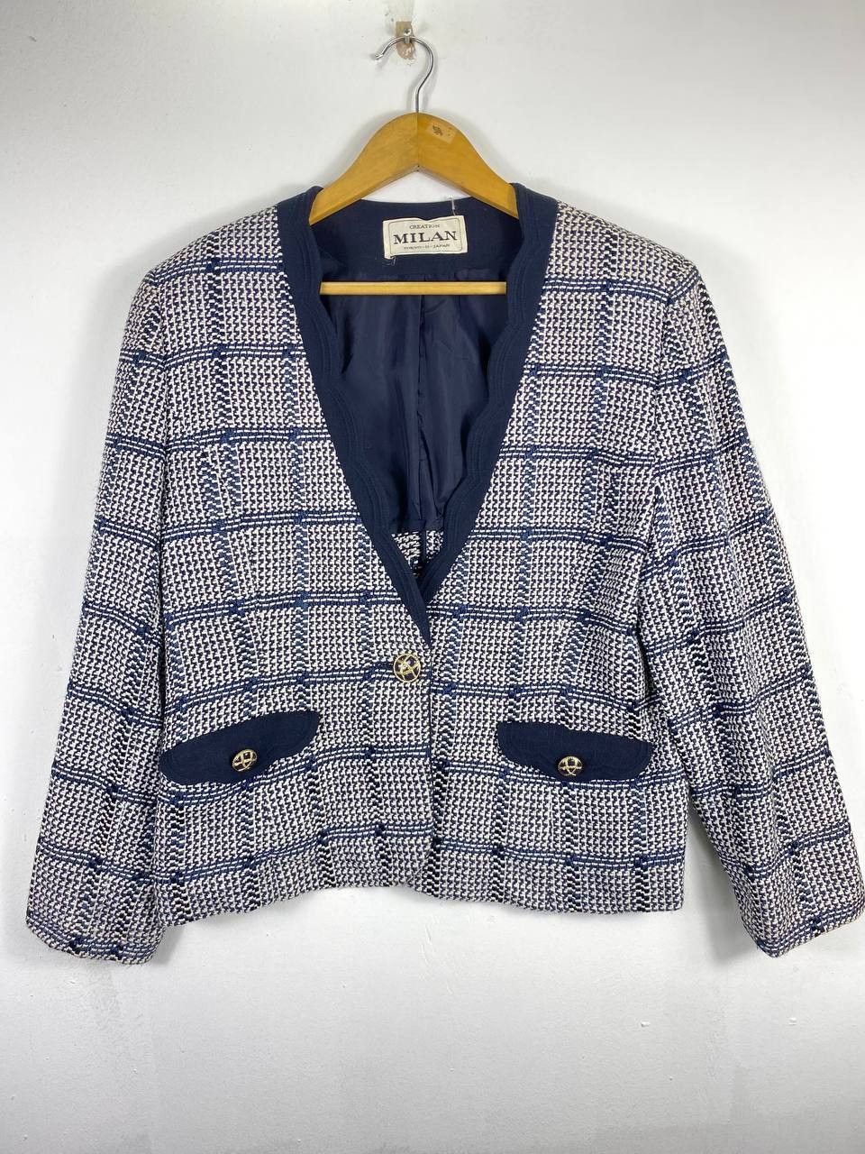 Japanese Brand milan japanese brand knitted jacket nice design Size M / US 6-8 / IT 42-44 - 1 Thumbnail