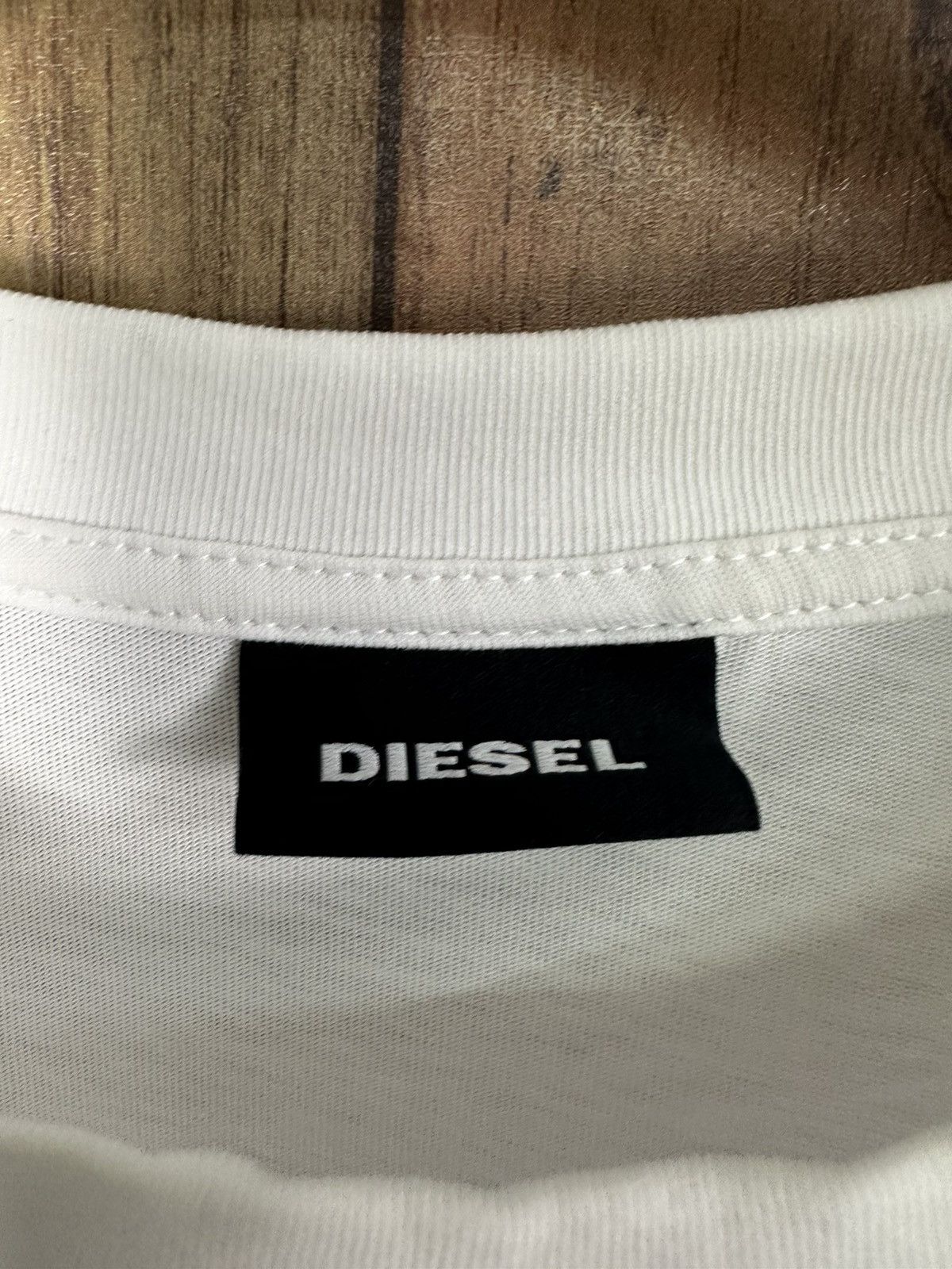 Diesel Diesel Turbo White Tshirt A400 Size US L / EU 52-54 / 3 - 6 Thumbnail