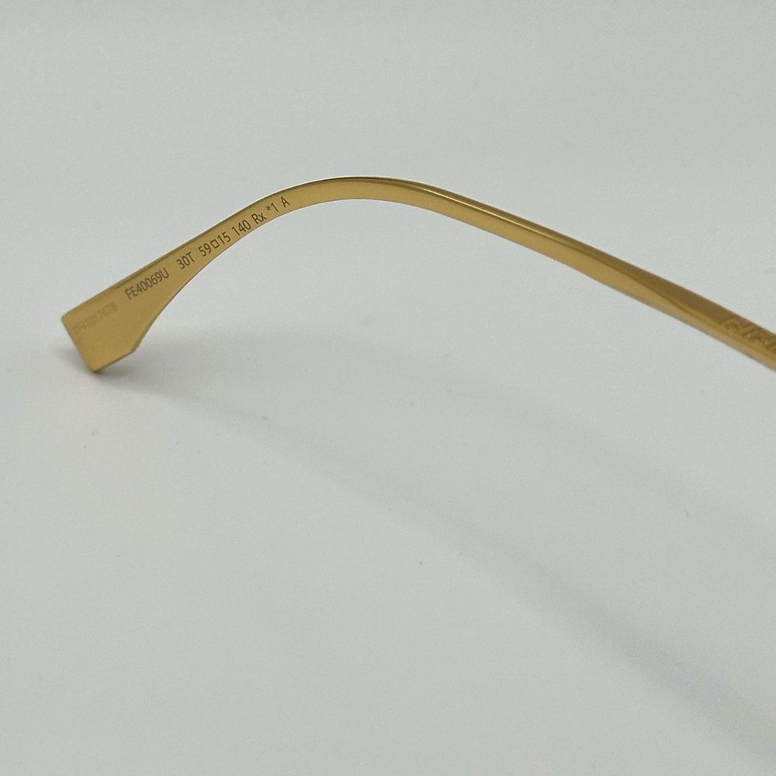 FENDI FE40069U 30T Light Gold/Pink Gradient Women Sunglasses
