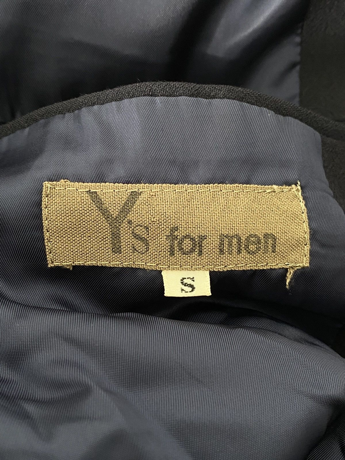 Yohji Yamamoto Vintage 80’s 90’s Y’s for Men Navy Blazer Jacket Size US S / EU 44-46 / 1 - 2 Thumbnail