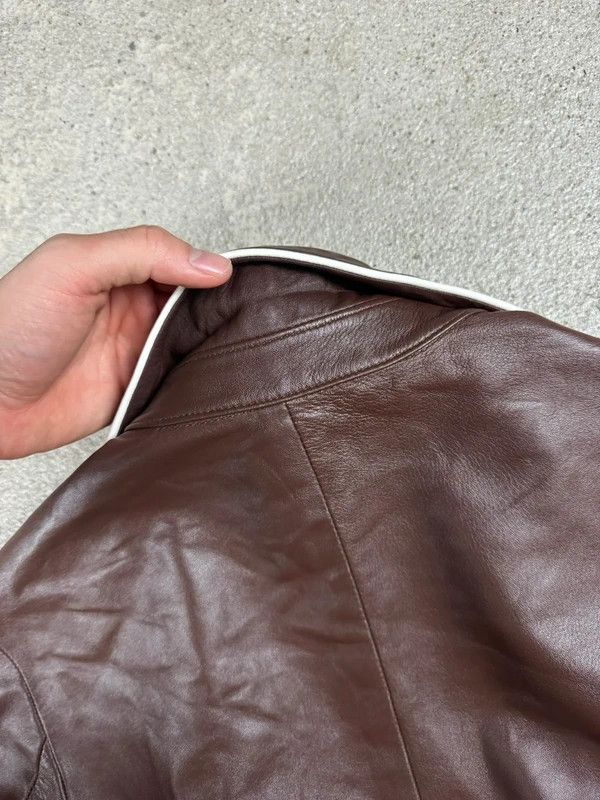 Ralph Lauren Purple Label Ralph Lauren Collection Leather Coat Brown USA 8 Size M / US 6-8 / IT 42-44 - 13 Thumbnail