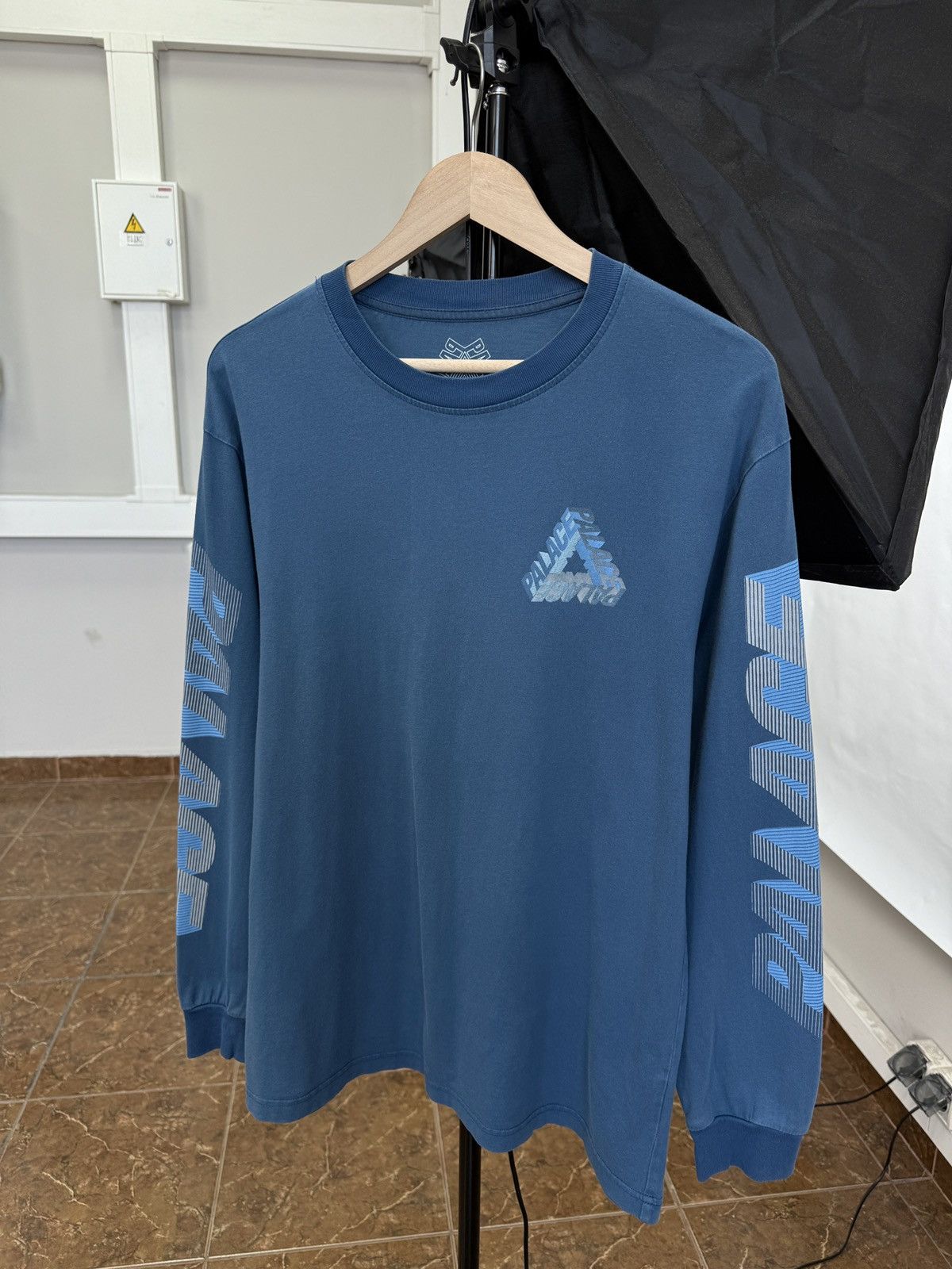 Palace 🇺🇸 Y2K Palace P-3D Long Sleeve Rare Retro Hype Size US L / EU 52-54 / 3 - 2 Thumbnail