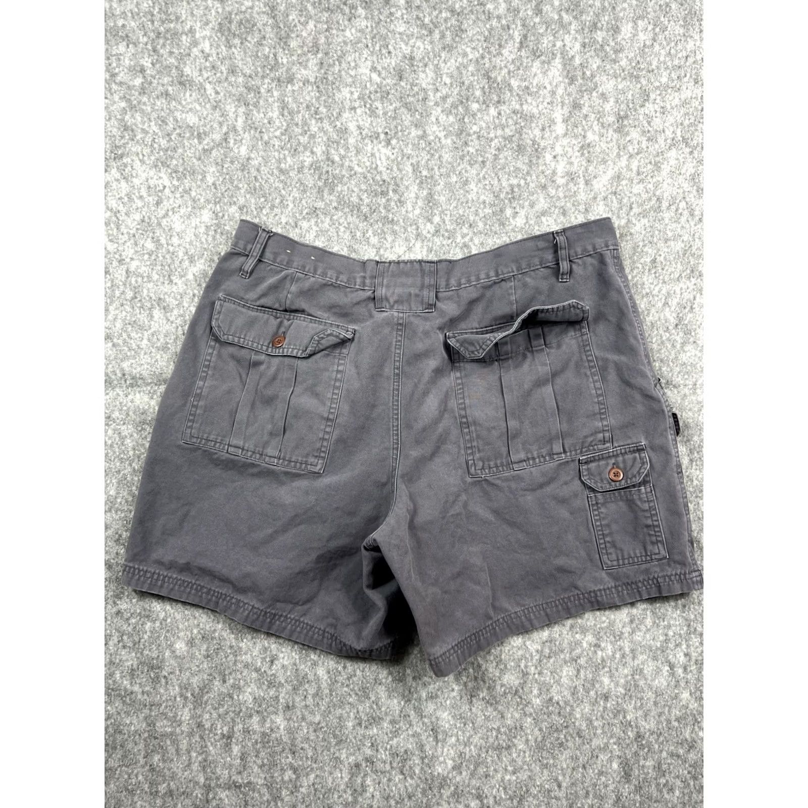 High Sierra VINTAGE High Sierra Cargo Shorts Mens Cotton Navy Gray 38 Regular Pockets Outdoor/Casual Shirt/Shorts Size US 38 / EU 54 - 4 Thumbnail