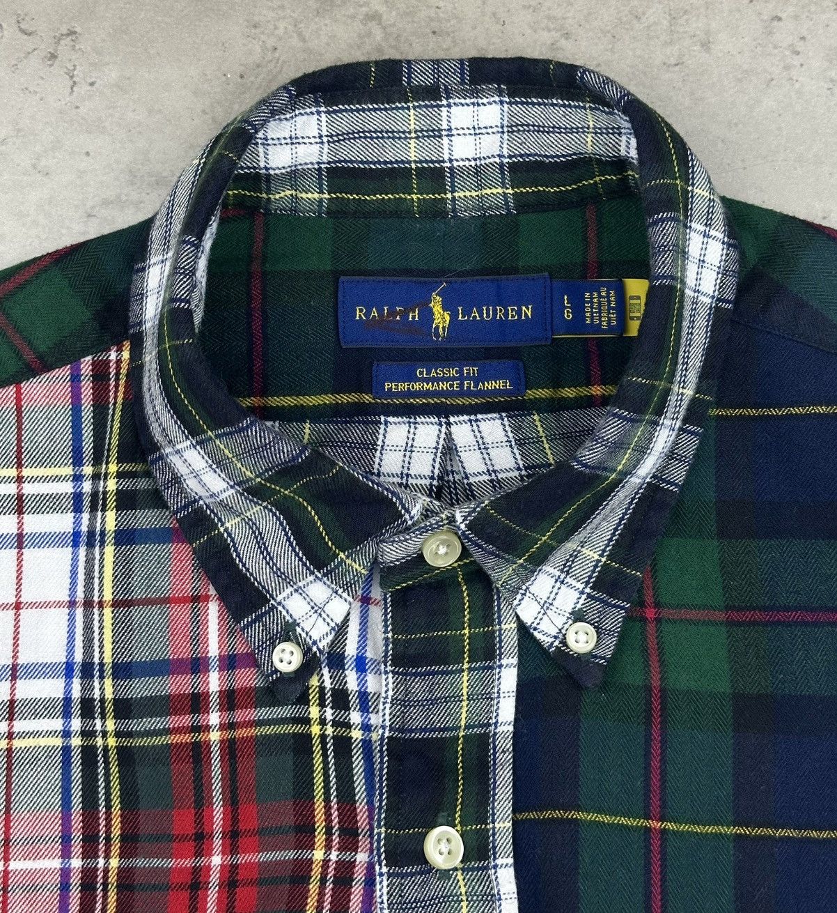 Polo Ralph Lauren Polo Ralph Lauren Plaid Flannel Classic Fit Button Up Shirt Size US L / EU 52-54 / 3 - 9 Thumbnail