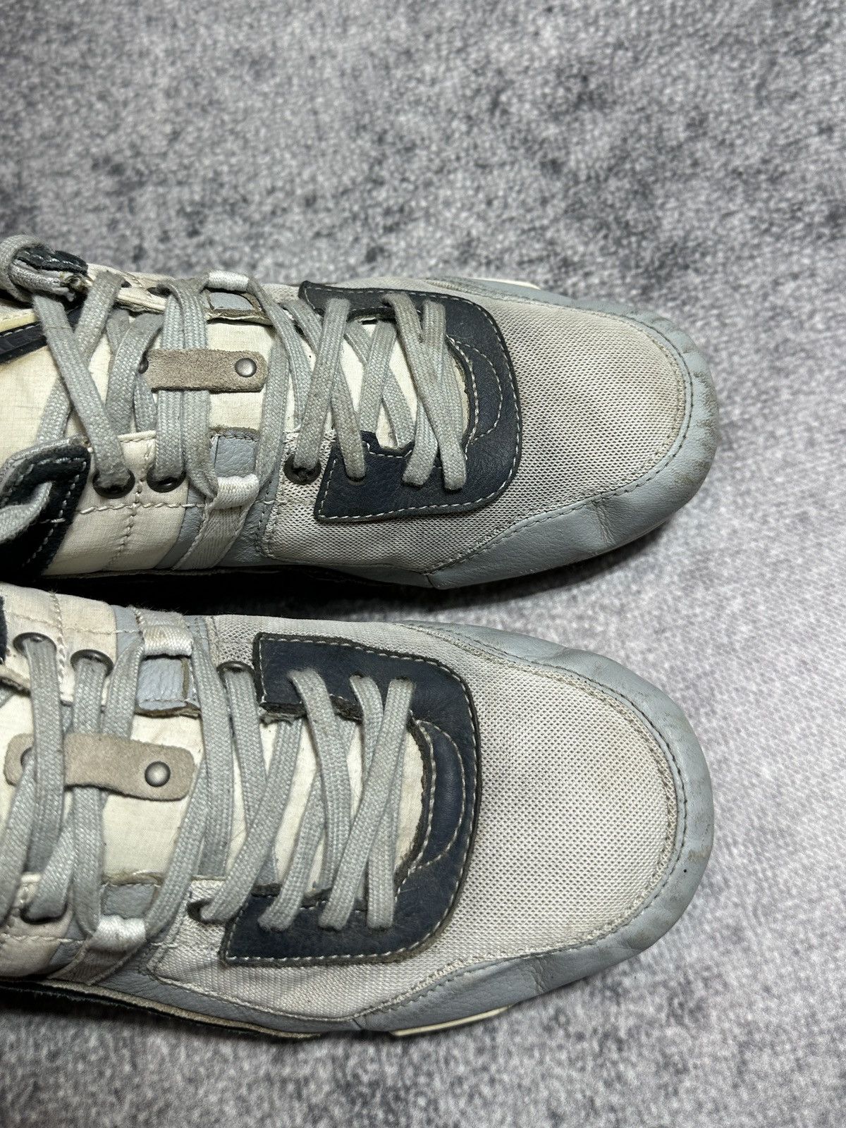Diesel Y2K Vintage Diesel Leather Sneakers Avant Garde Style USA 9 Size US 9 / EU 42 - 4 Thumbnail