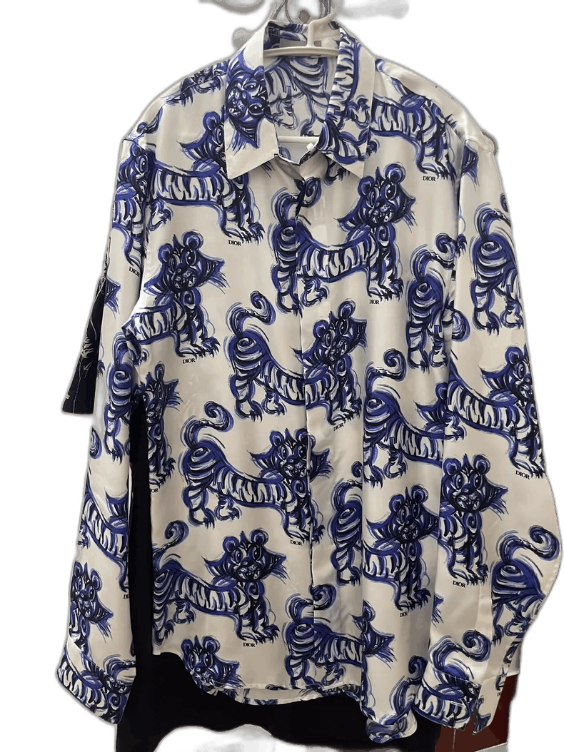 Dior Dior Tiger Logo Button-2505 Size US M / EU 48-50 / 2 - 1 Thumbnail
