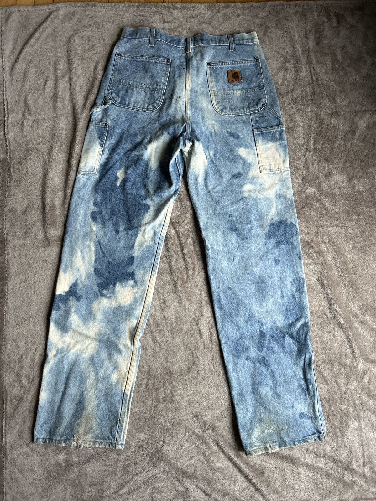 Carhartt VINTAGE Carhartt bleached denim Size US 36 / EU 52 - 5 Thumbnail