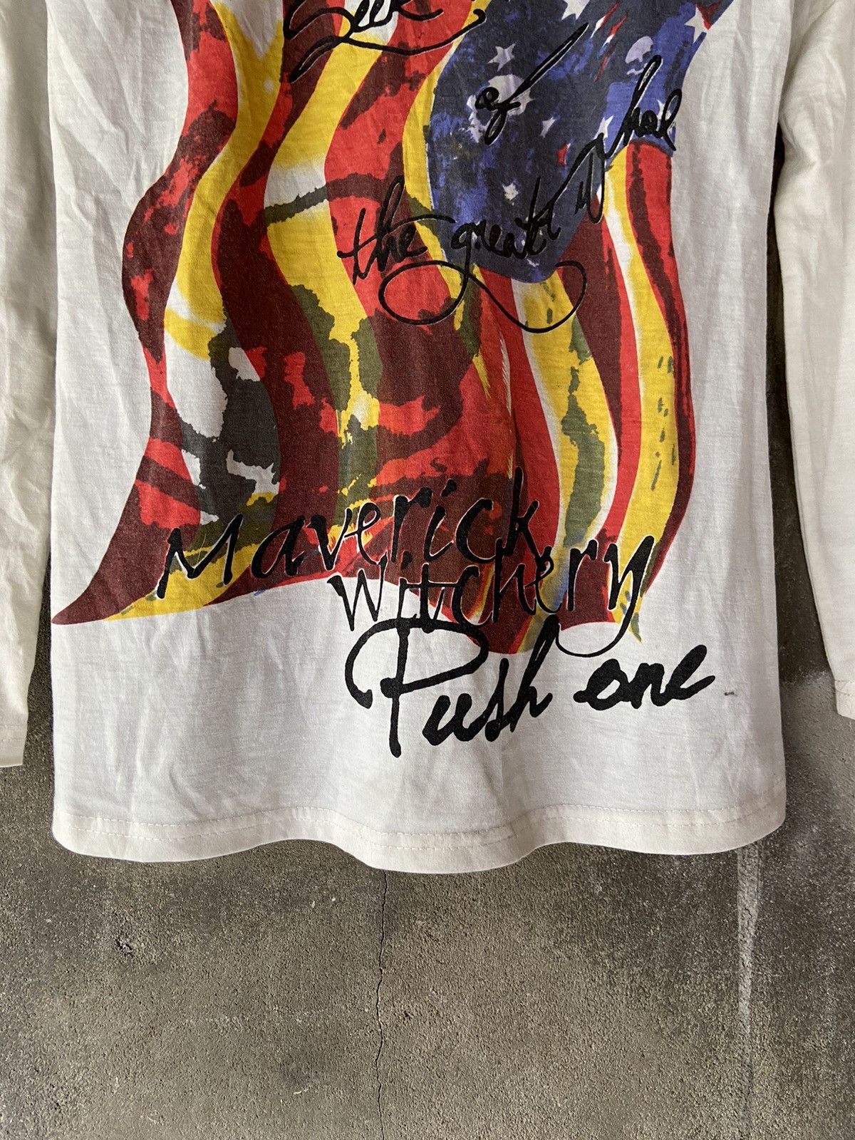 Beauty Beast × Hysteric Glamour × Japanese Brand SEEK THE HEALTH AMERICAN FLAG LONG SLEEVE Size US S / EU 44-46 / 1 - 5 Thumbnail