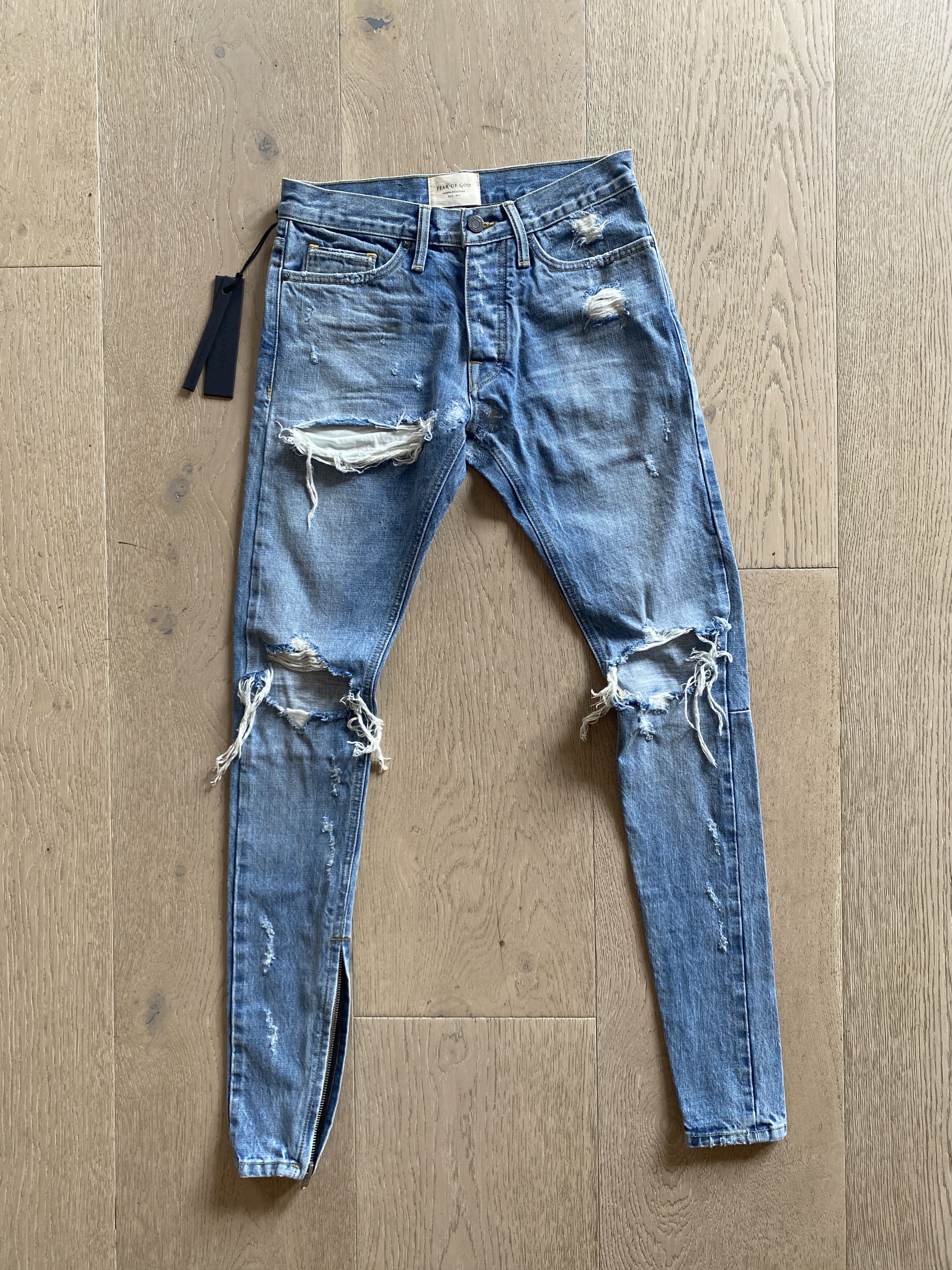 Fear of God NWT Fear of God Second Batch Vintage Denim Jeans fourth Size US 28 / EU 44 - 1 Thumbnail
