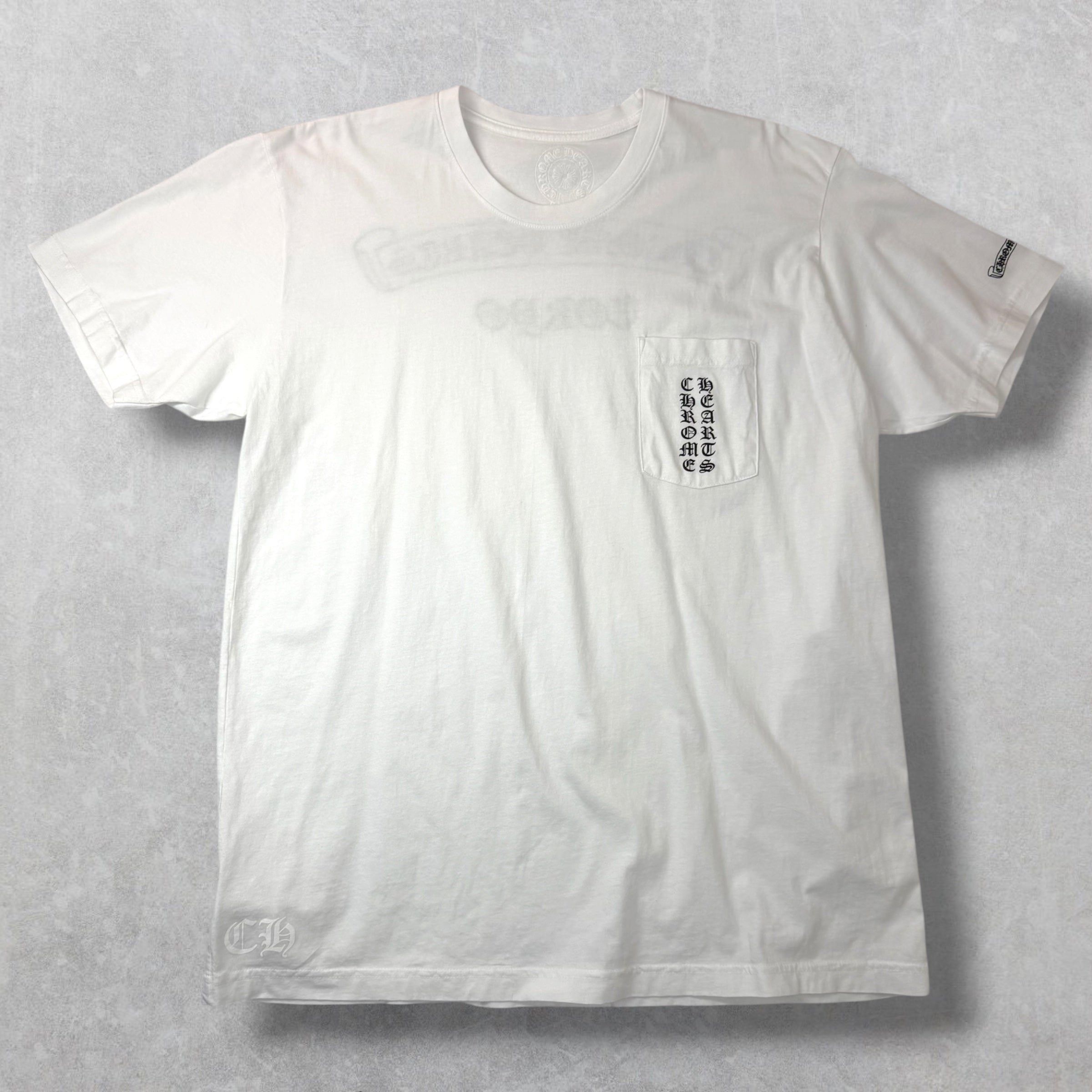 Chrome Hearts Chrome Hearts Tokyo Scroll Logo Tee White XXL Size US XXL / EU 58 / 5 - 2 Thumbnail