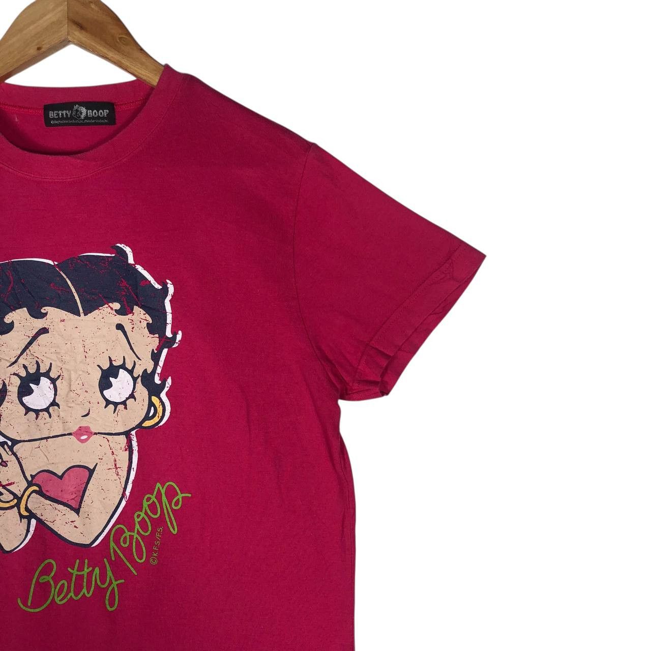 Vintage Vintage Betty Boop T-Shirt Size XL / US 12-14 / IT 48-50 - 4 Thumbnail