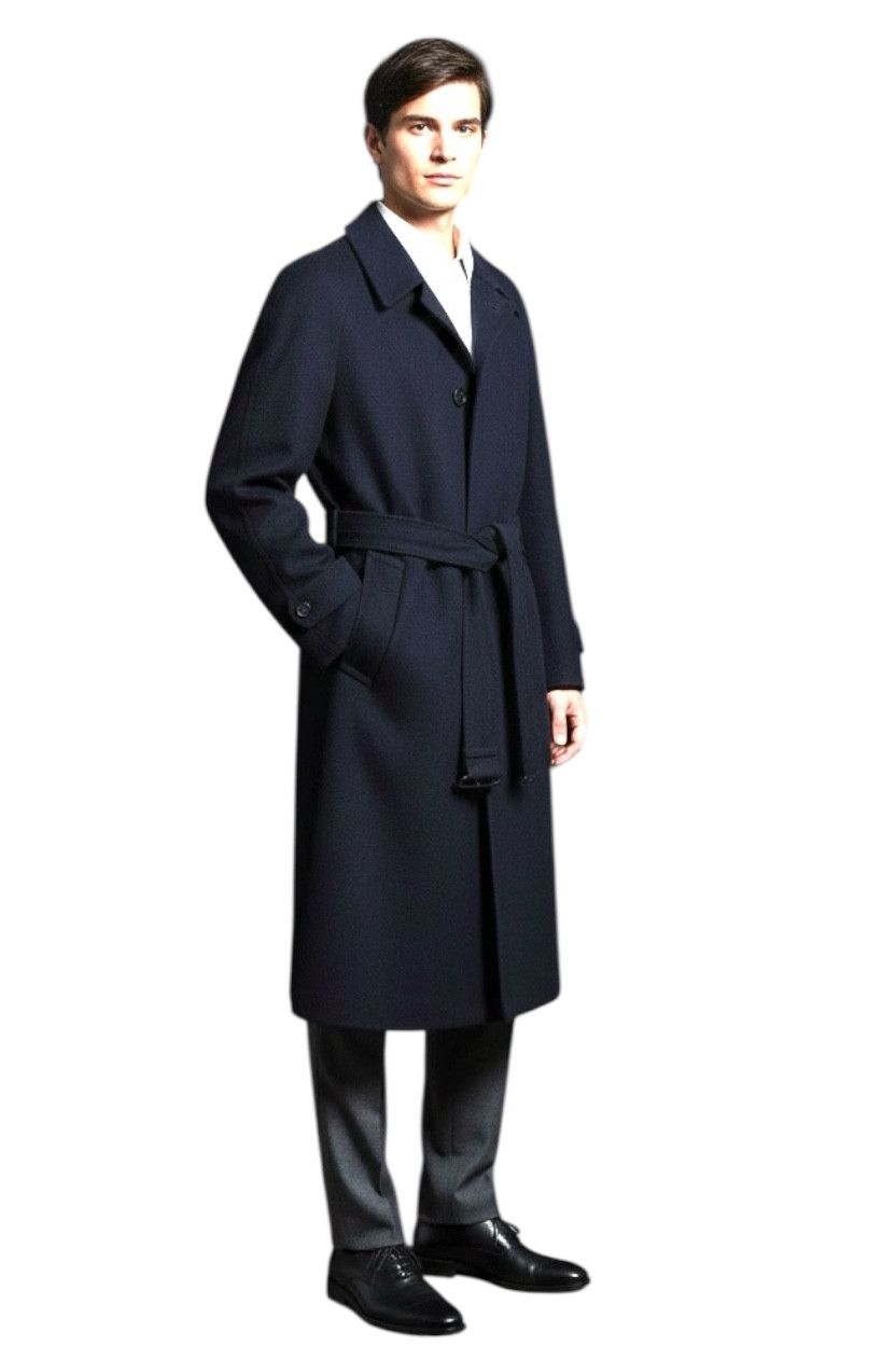 Yves Saint Laurent 🔥 Belted coat cashmere Yves saint Laurent size L 52it Size US L / EU 52-54 / 3 - 2 Thumbnail