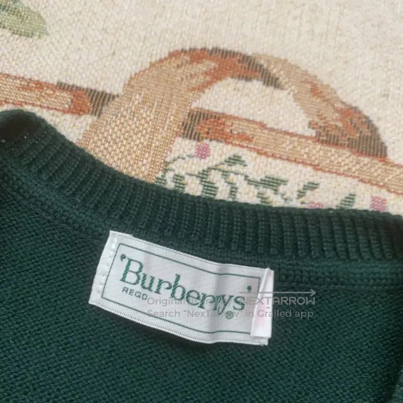 Burberry Burberry Green Wool Women's Knitted Vest. Size M / US 6-8 / IT 42-44 - 2 Thumbnail