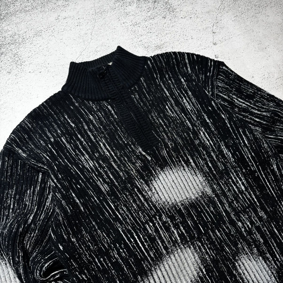 Japanese Brand × Vintage Vintage japanese Avant Garde Chain mail Style sweater y2k Size US L / EU 52-54 / 3 - 2 Thumbnail