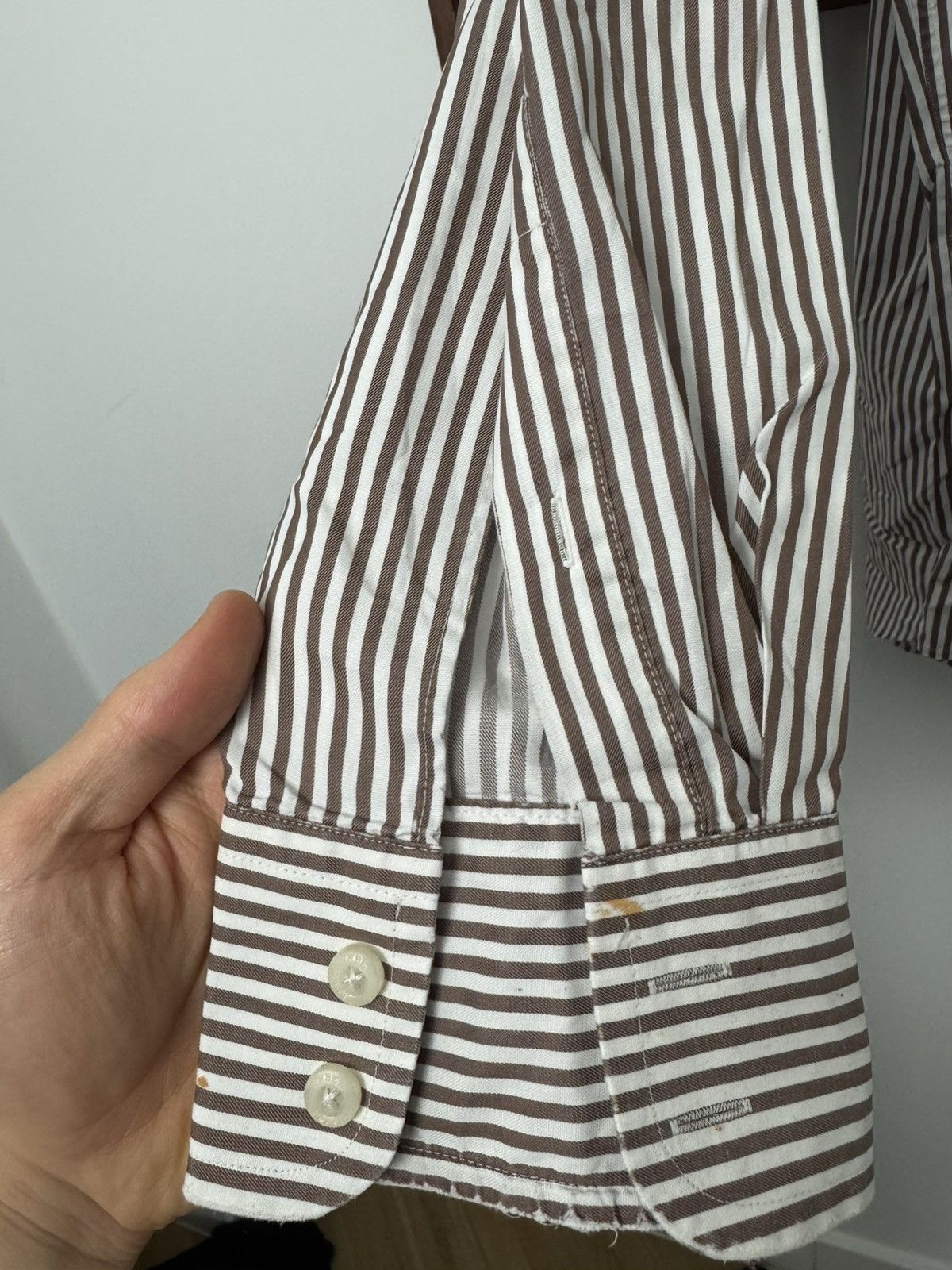Burberry BURBERRY button up casual shirt stripes luxury designer rare Size US L / EU 52-54 / 3 - 6 Thumbnail