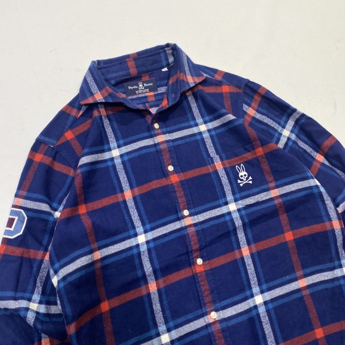 Psycho Bunny Psychobunny x Robert Godley Flannel Shirt Size US L / EU 52-54 / 3 - 2 Thumbnail