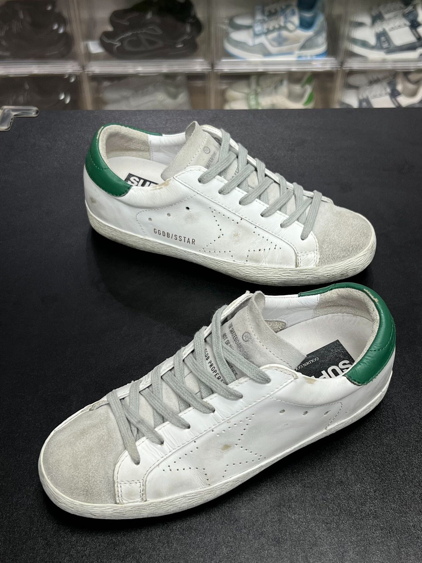 Golden Goose Golden Goose Green Lowtop Sneakers us_6 Women Size US 6 / IT 36 - 1 Thumbnail