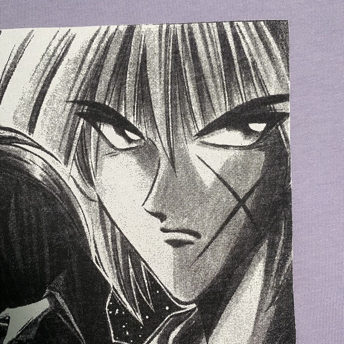 Anime Vintage Samurai X Himura Kenshin Anime T Shirt Size US L / EU 52-54 / 3 - 6 Thumbnail