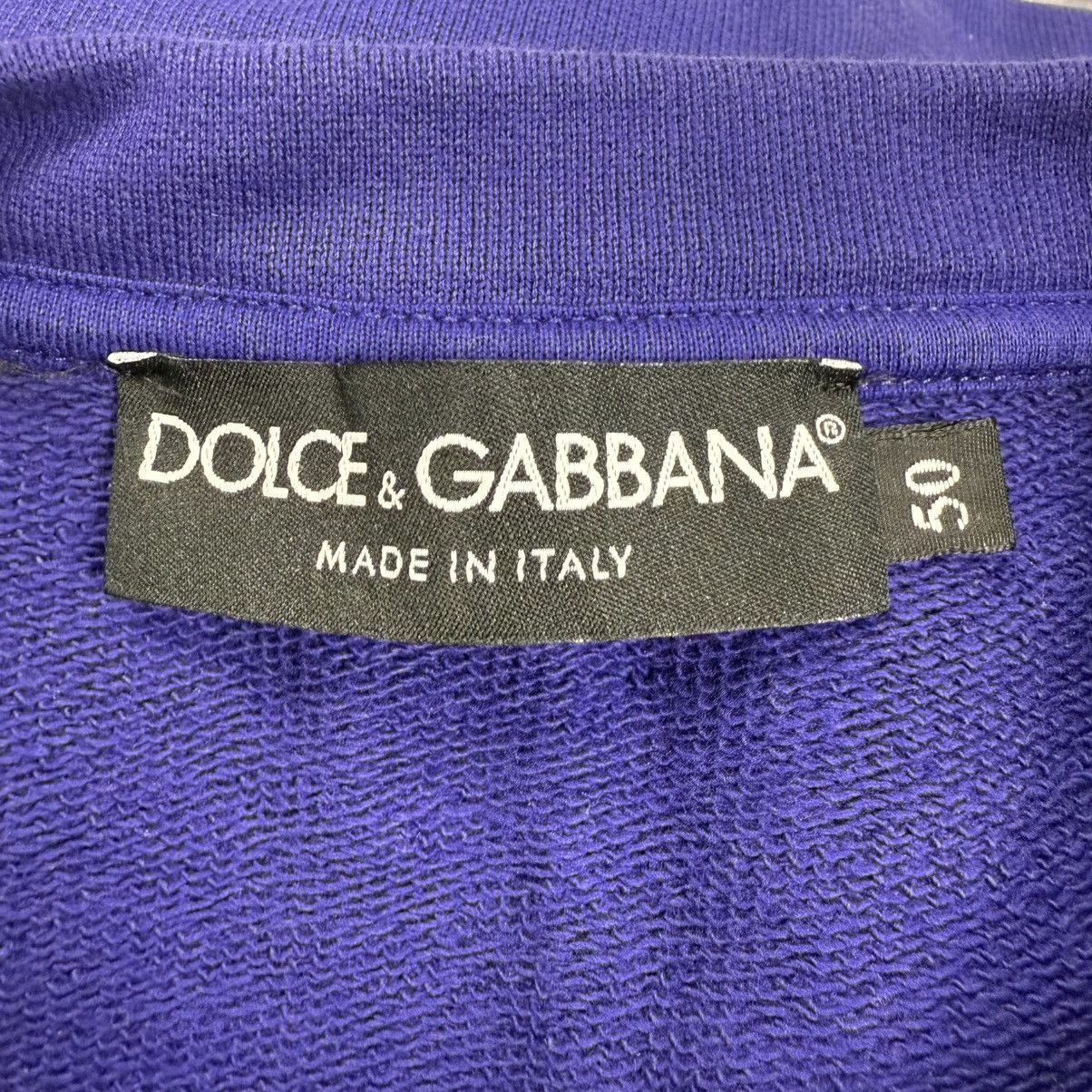 Dolce & Gabbana Dolce & Gabbana Metal Logo ‘Purple’ Crewneck Size US L / EU 52-54 / 3 - 5 Thumbnail