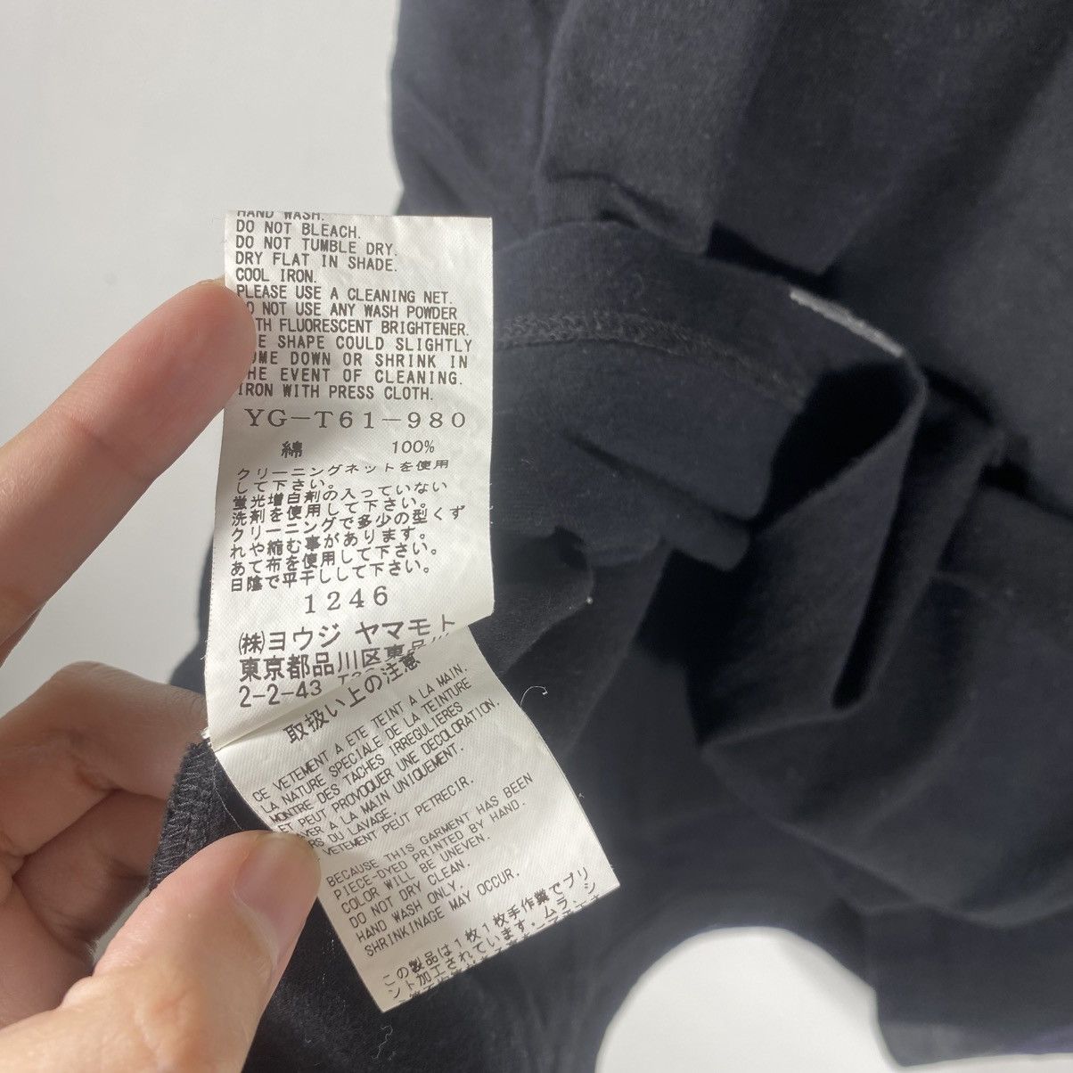 Y's Y's By Yohji Yamamoto Abstract Graphic Women Baggy Tee Shirt Size XS / US 0-2 / IT 36-38 - 7 Thumbnail