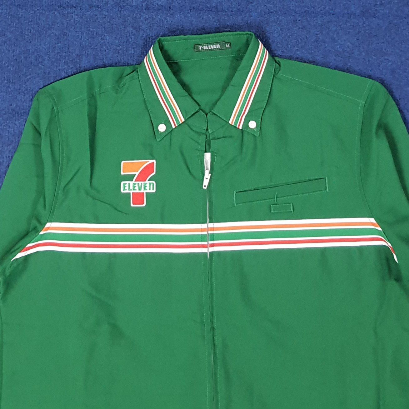Japanese Brand Vintage 7 Eleven Japan Staff Uniform Jacket C267N48 Size US M / EU 48-50 / 2 - 4 Thumbnail